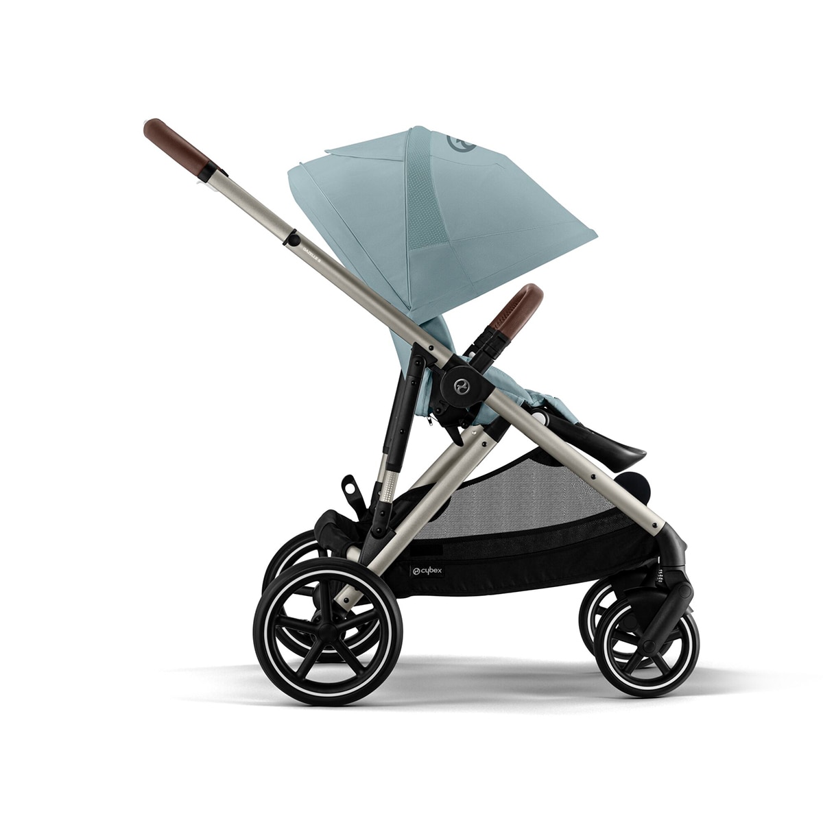Silla de paseo CYBEX Gazelle S - Marrón Azul claro-4