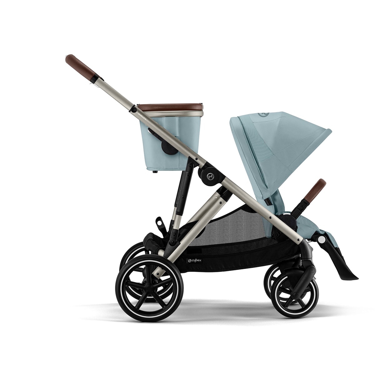 Silla de paseo CYBEX Gazelle S - Marrón Azul claro-5