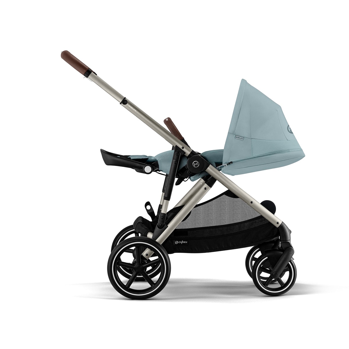 Silla de paseo CYBEX Gazelle S - Marrón Azul claro-6