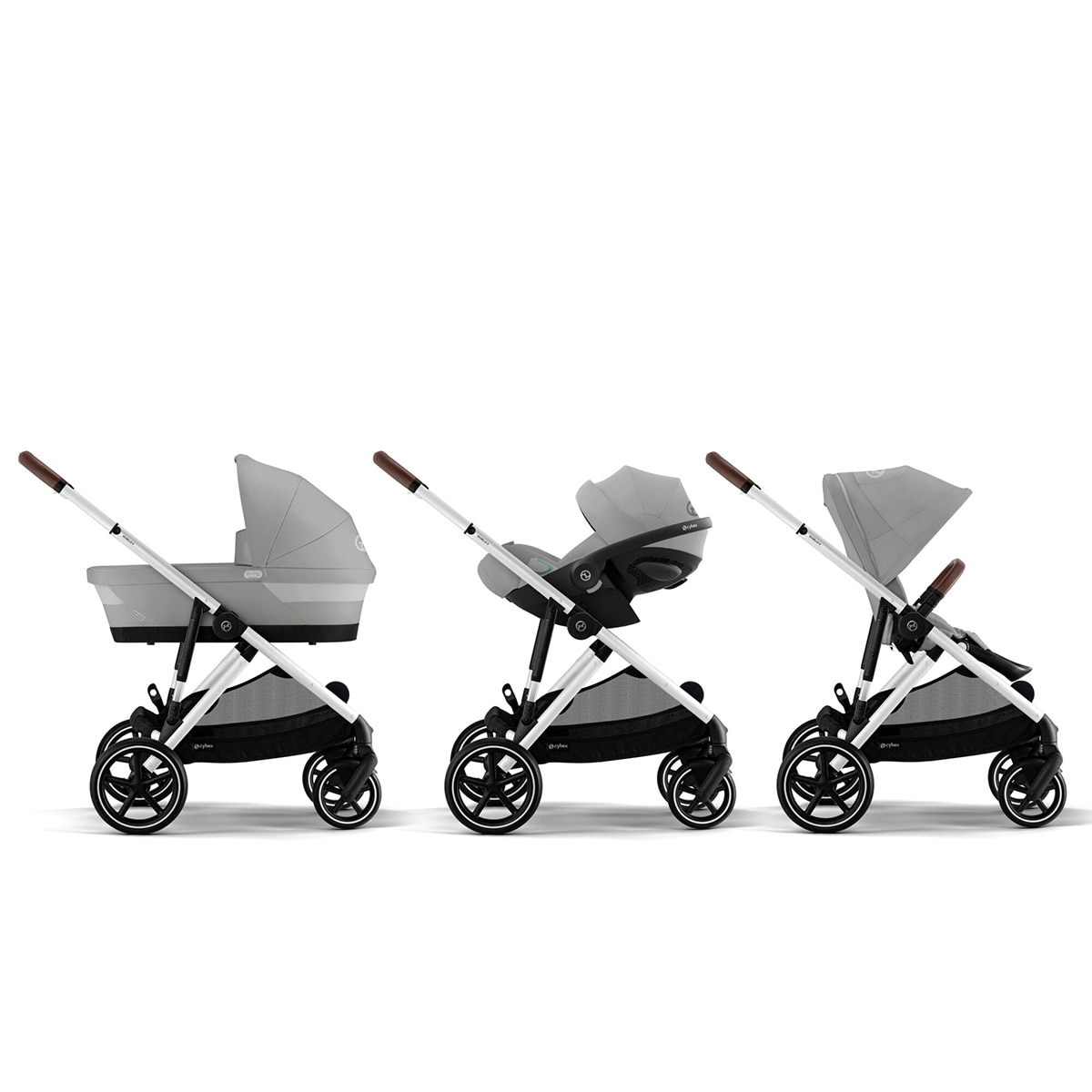Silla de paseo CYBEX Gazelle S - Gris Gris-11
