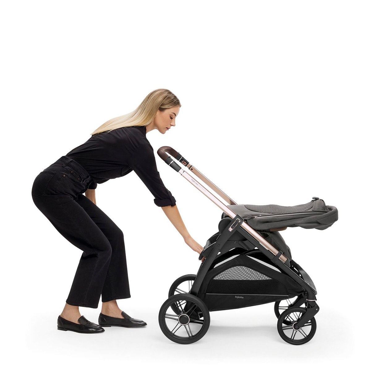 Carrinho de Passeio Aptica Reversível Bege-7