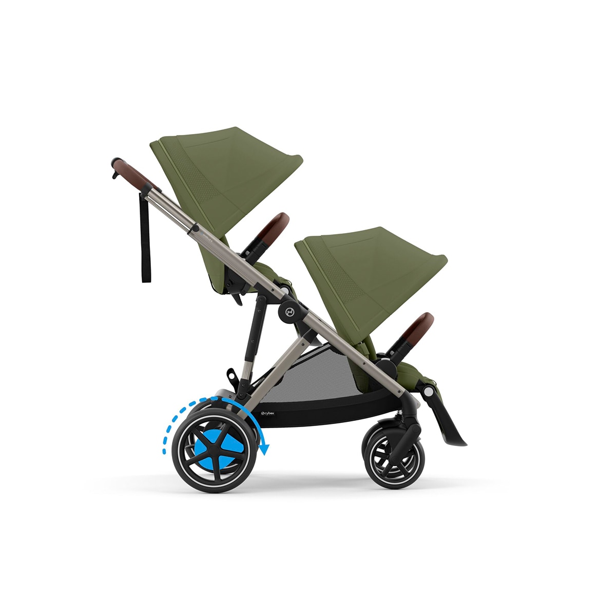 Carrinho de Passeio e-Gazelle S Verde-4