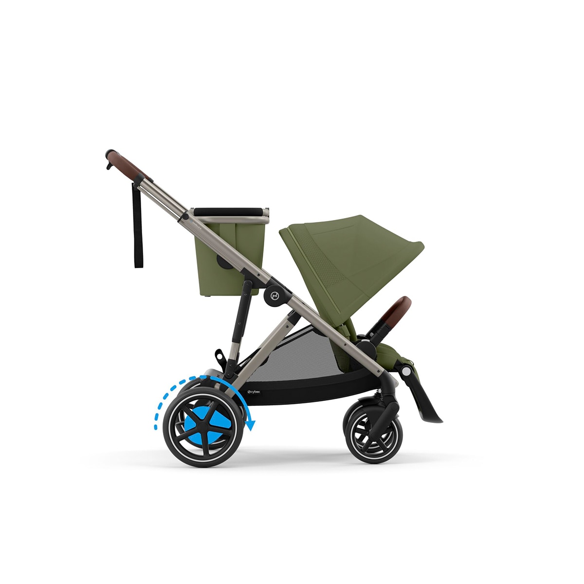 Carrinho de Passeio e-Gazelle S Verde-6