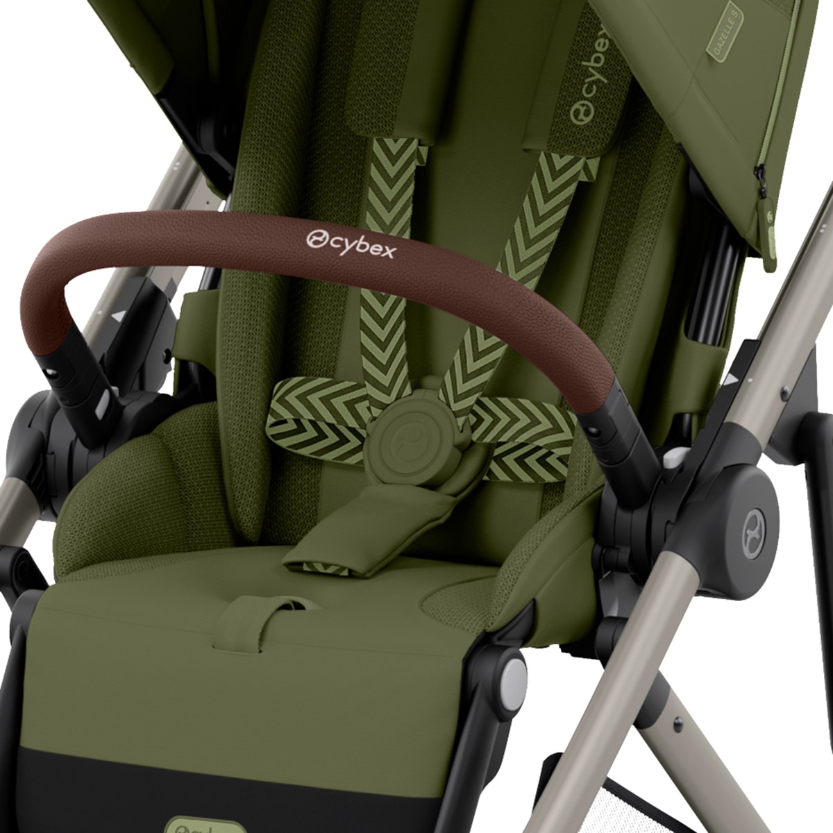 Carrinho de Passeio e-Gazelle S Verde-8