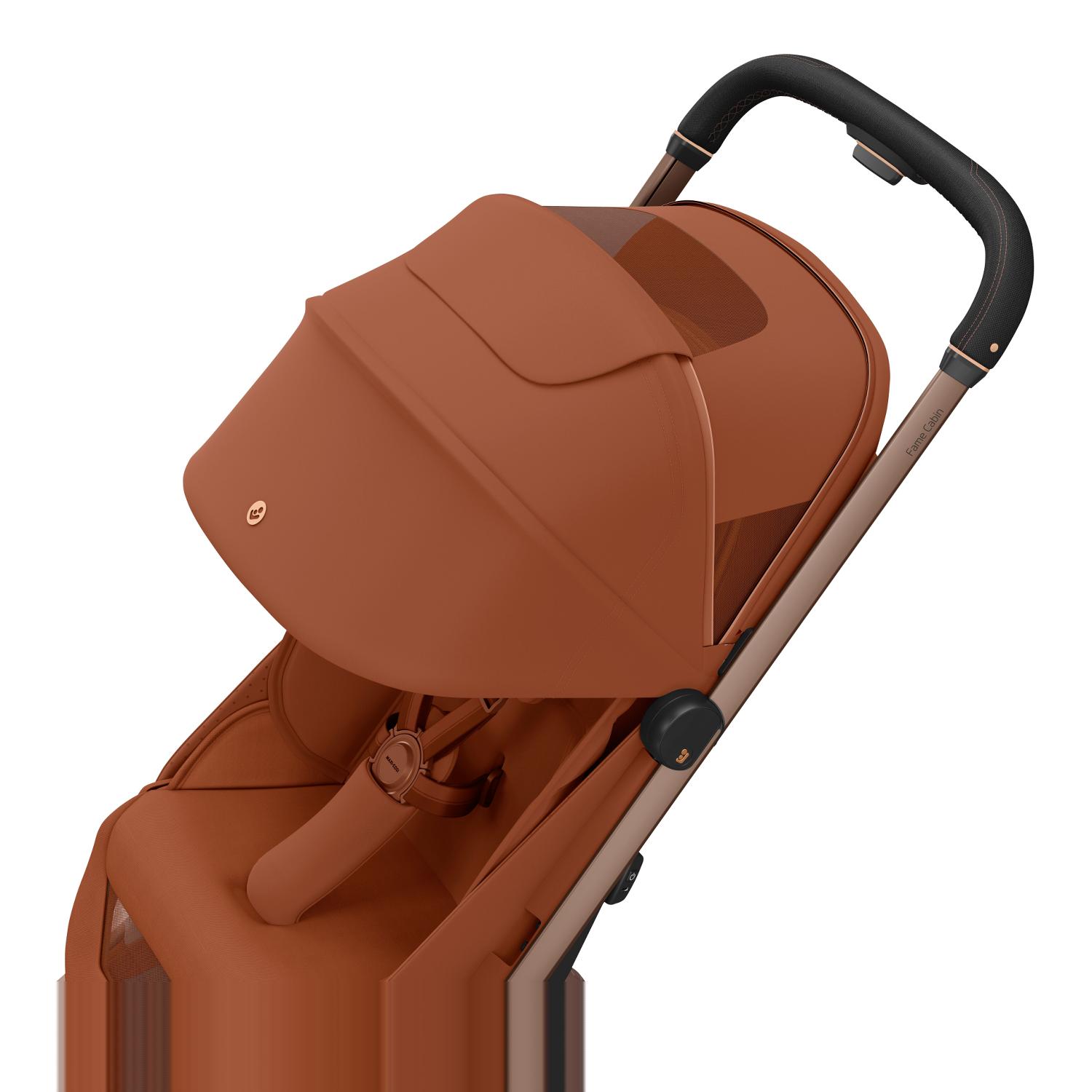 Silla de paseo ultraligera Maxi-Cosi FAME CABIN, 0-4años, 0-22Kg - Teja Teja-6