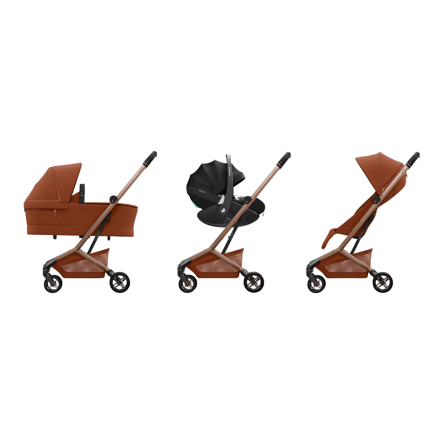 Silla de paseo ultraligera Maxi-Cosi FAME CABIN, 0-4años, 0-22Kg - Teja Teja-14