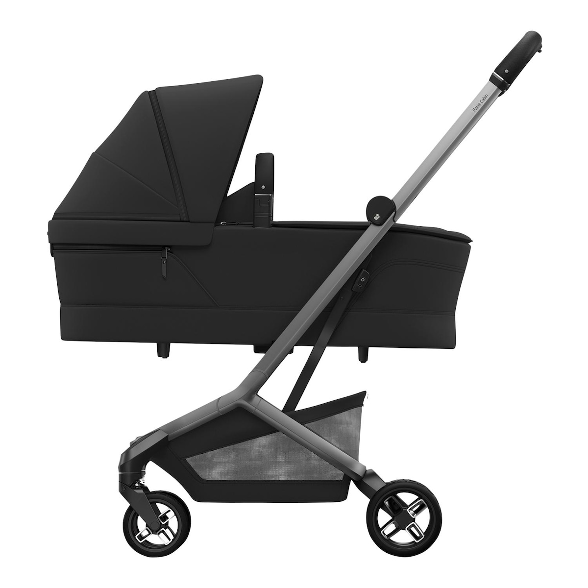 Carrinho de Passeio Ultraligeiro Fame Cabin, 0-4 Anos, 0-22 Kg Preto-2