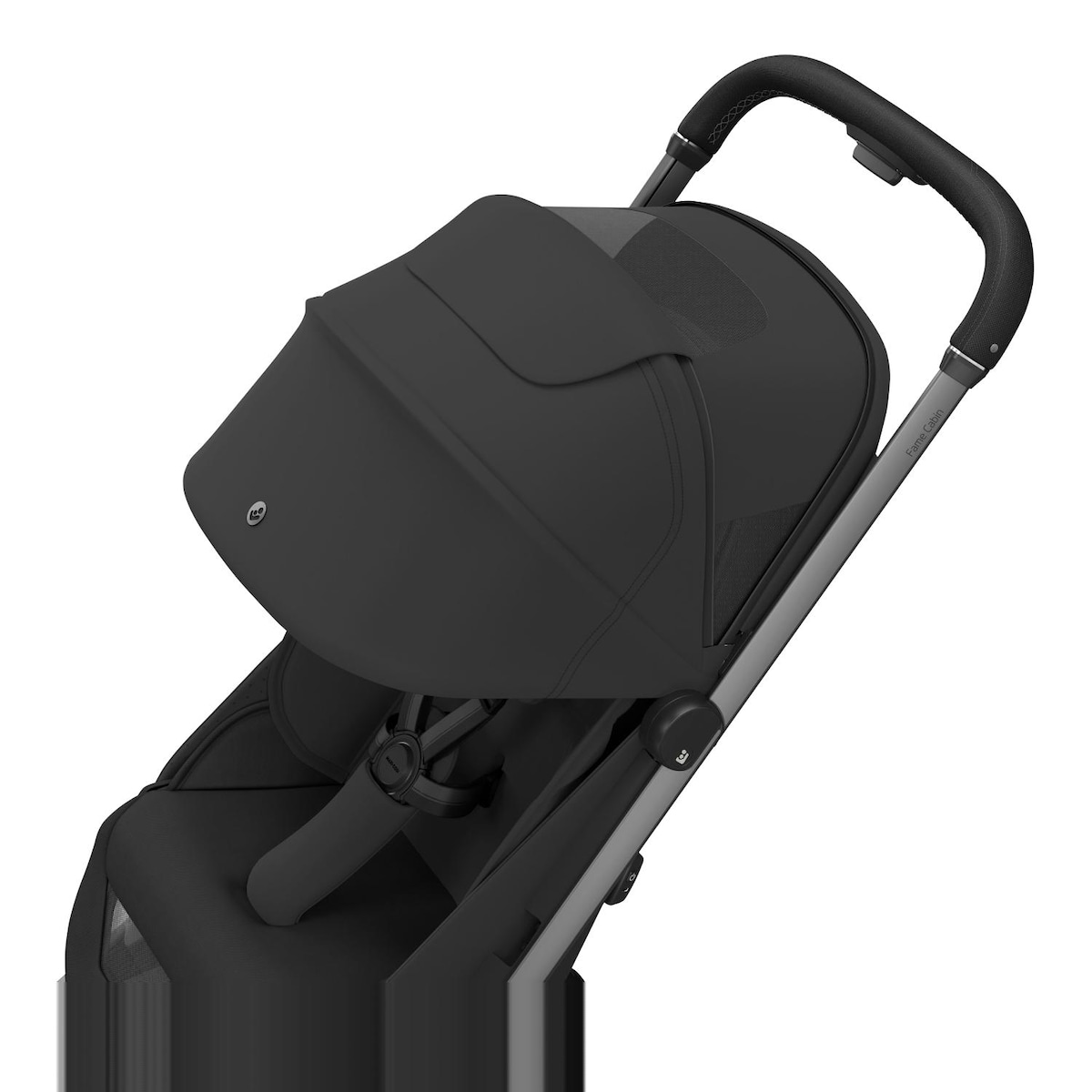 Carrinho de Passeio Ultraligeiro Fame Cabin, 0-4 Anos, 0-22 Kg Preto-6