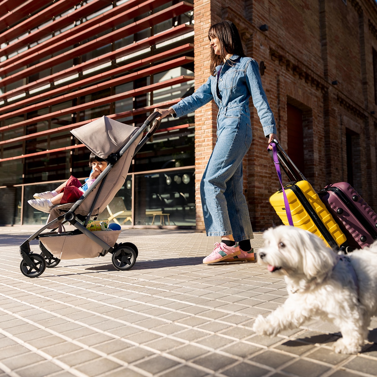 Silla de paseo Joolz Aer2 - Camel Camel-4