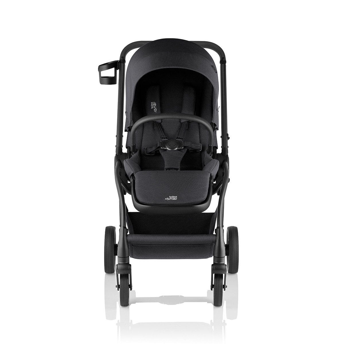 Carrinho de Passeio Reversível Rio Style (Nascimento - 22 kg) Preto-2