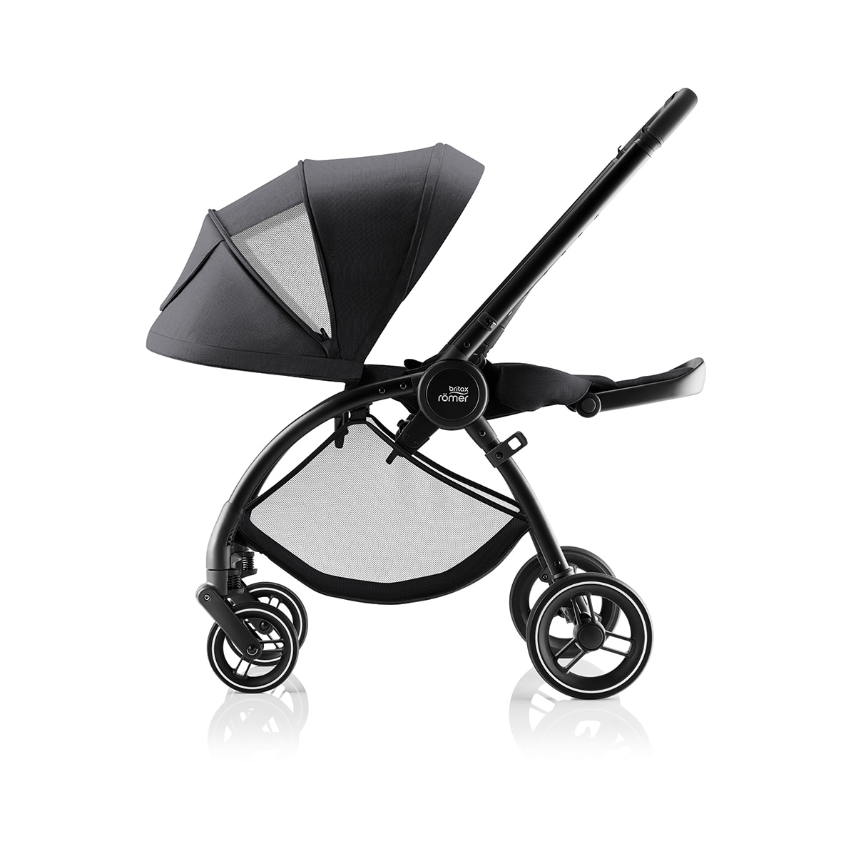 Carrinho de Passeio Reversível Rio Style (Nascimento - 22 kg) Preto-8