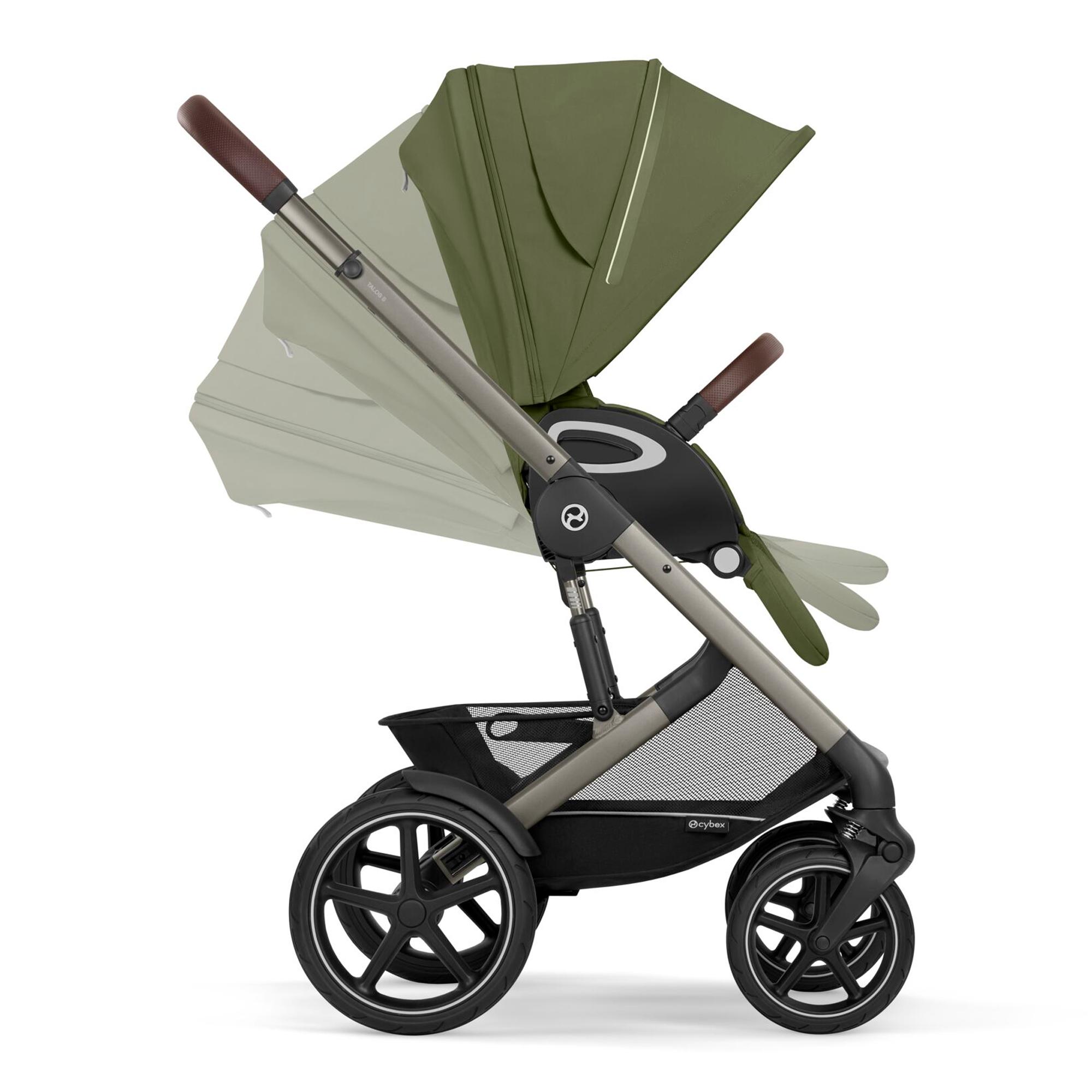 Carrinho de Passeio Talos S Lux Caqui-4