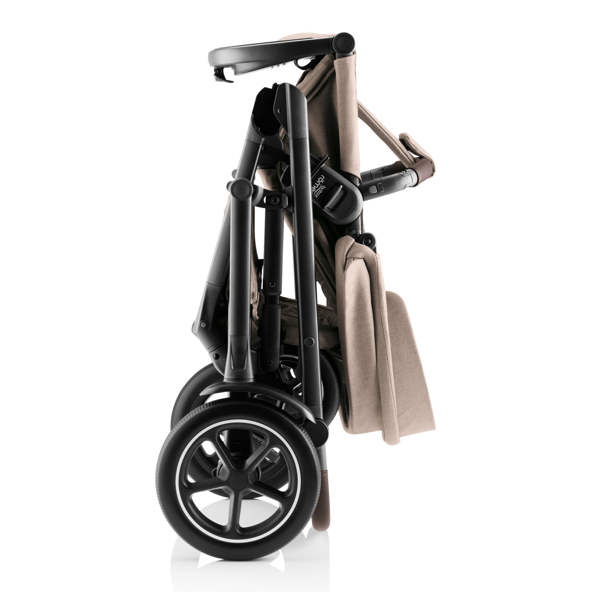 Carrinho de Passeio Reversível SMILE 5Z (Nascimento - 22 kg) Bege-8