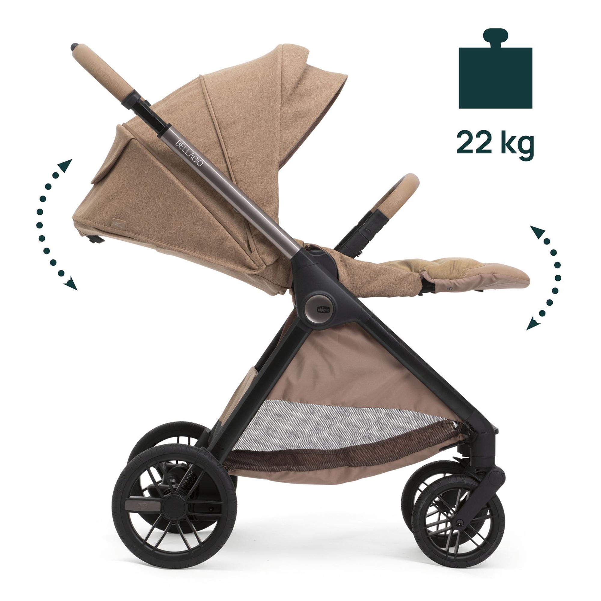 Silla de paseo Chicco Bellagio 2.0 - Caramelo Caramelo-7