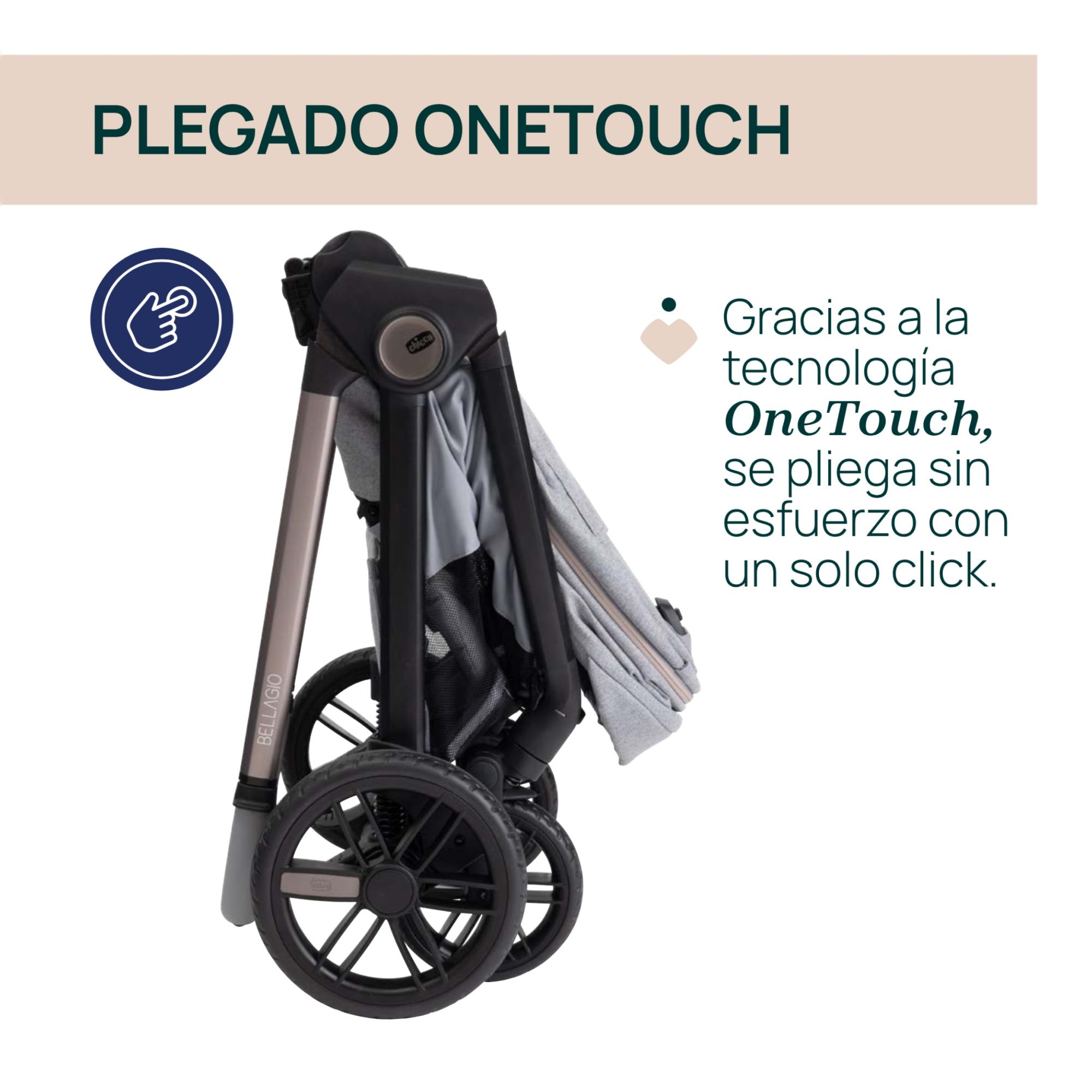 Silla de paseo Chicco Bellagio 2.0 - Gris claro Gris claro-2