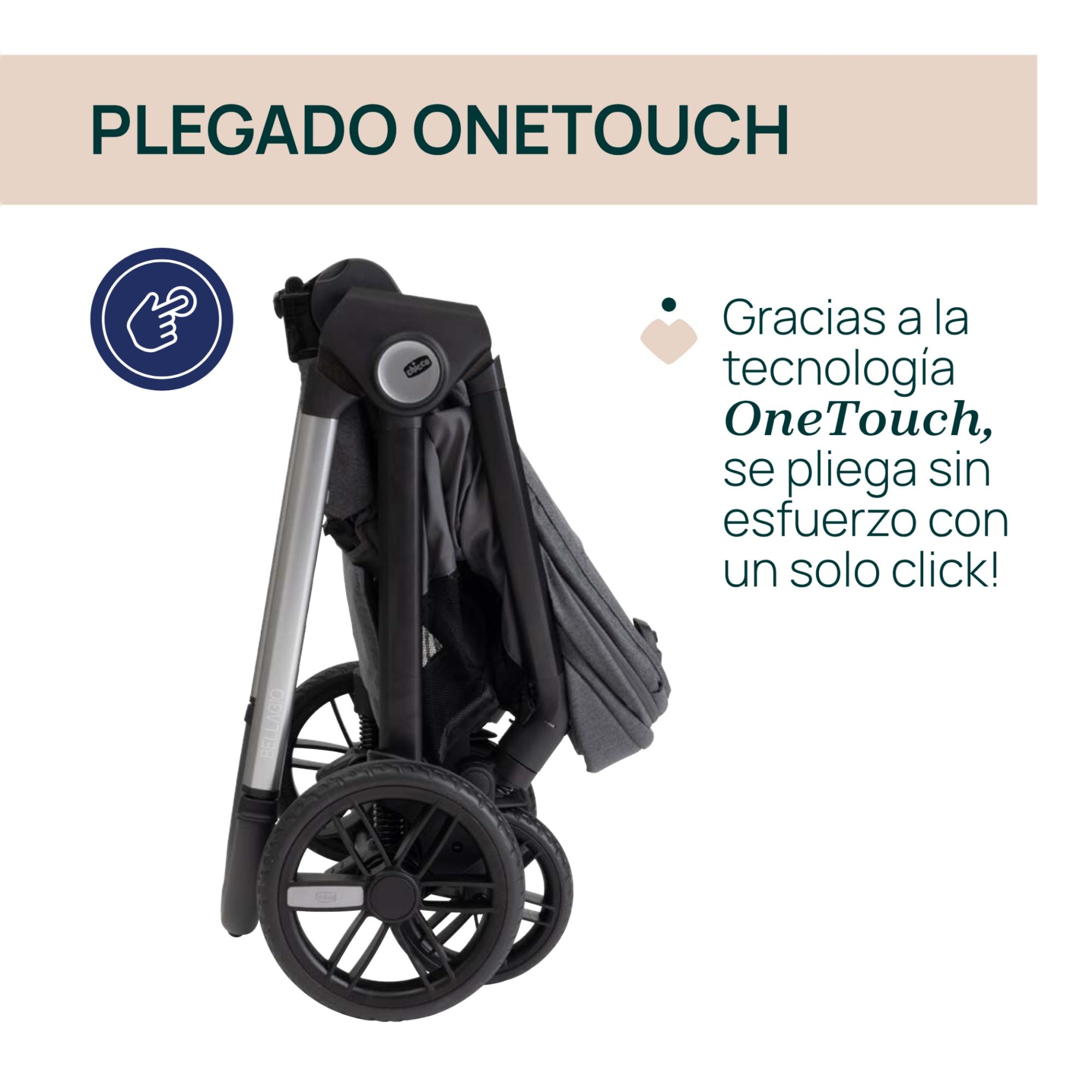 Silla de paseo Chicco Bellagio 2.0 - Negro Negro-2
