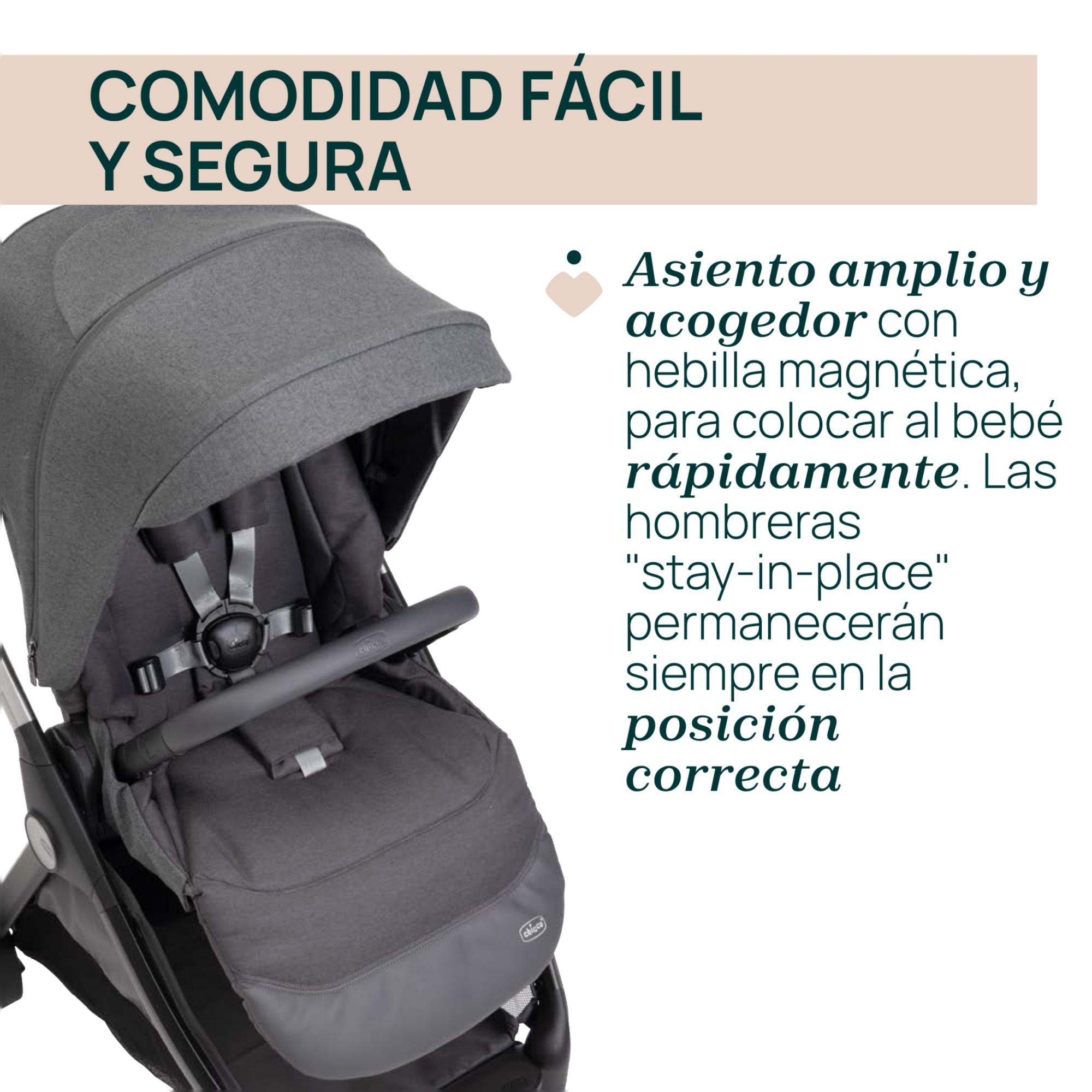Silla de paseo Chicco Bellagio 2.0 - Negro Negro-6