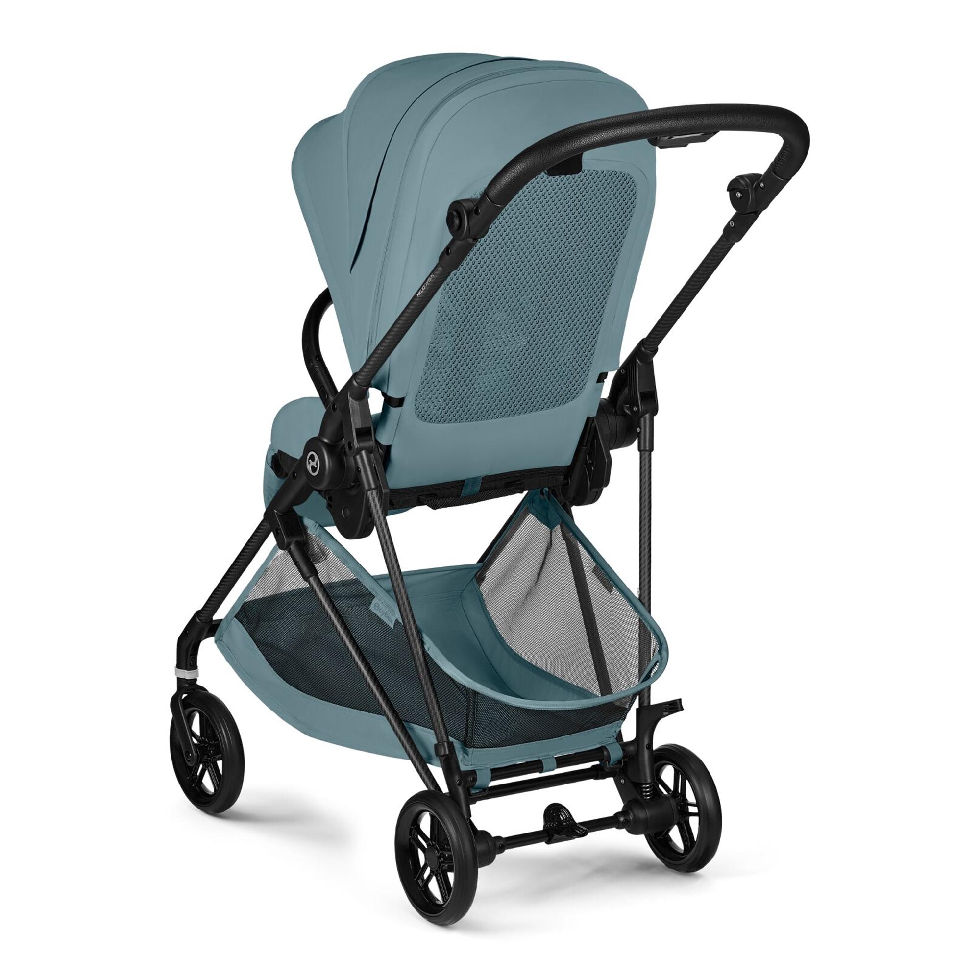 Carrinho de Passeio CYBEX Melio Carbon Azul-claro-8