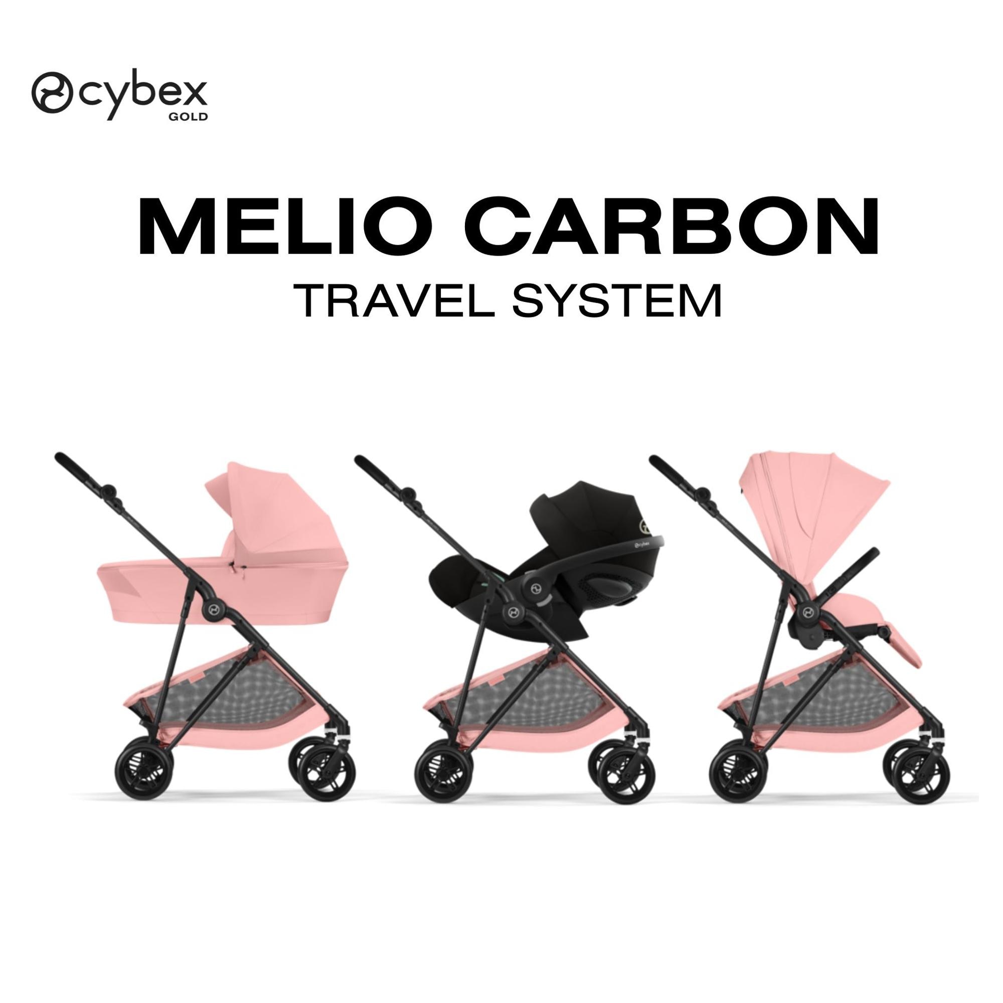 Silla de paseo CYBEX Melio Carbon - Rosa chicle Rosa chicle-7