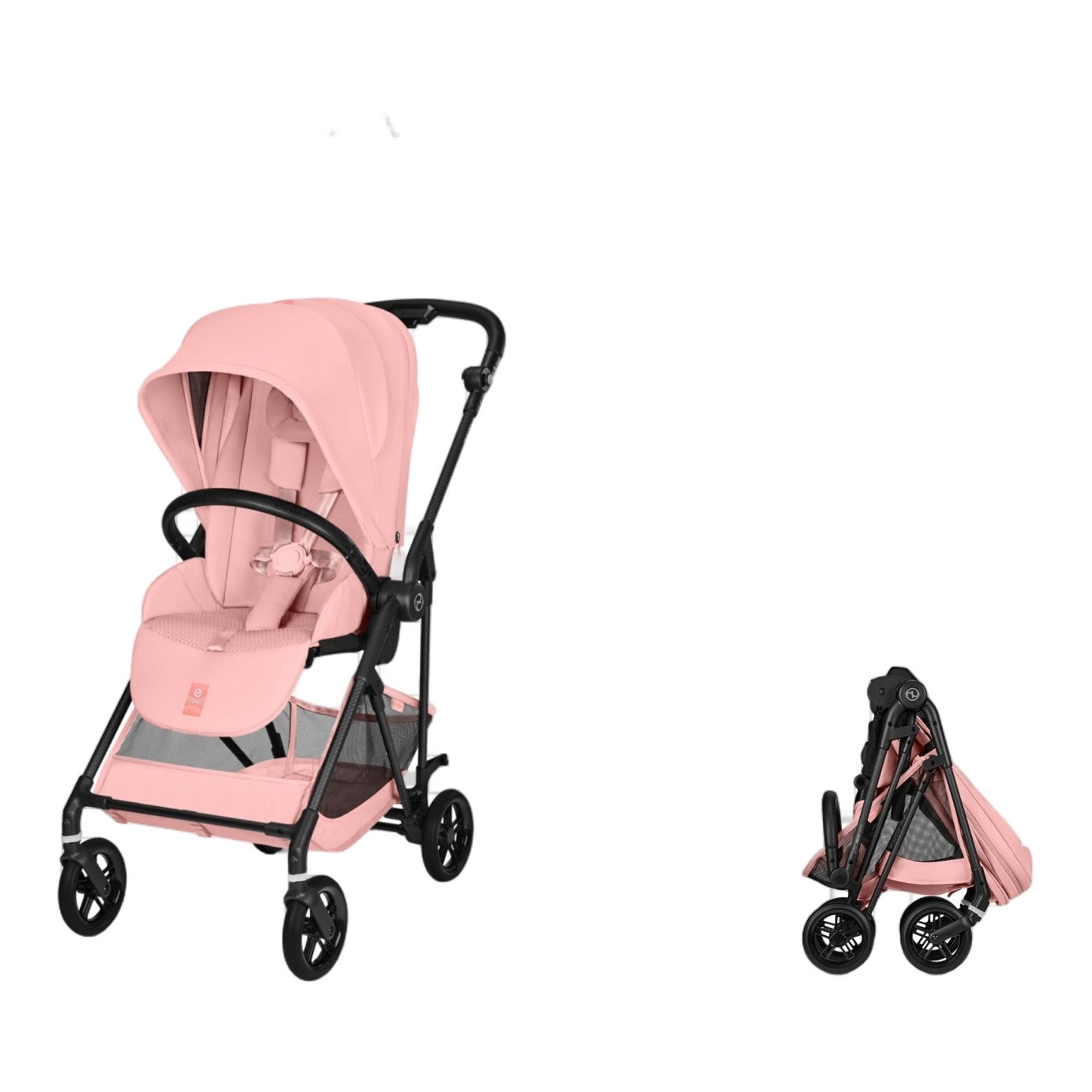 Silla de paseo CYBEX Melio Carbon - Rosa chicle Rosa chicle-9
