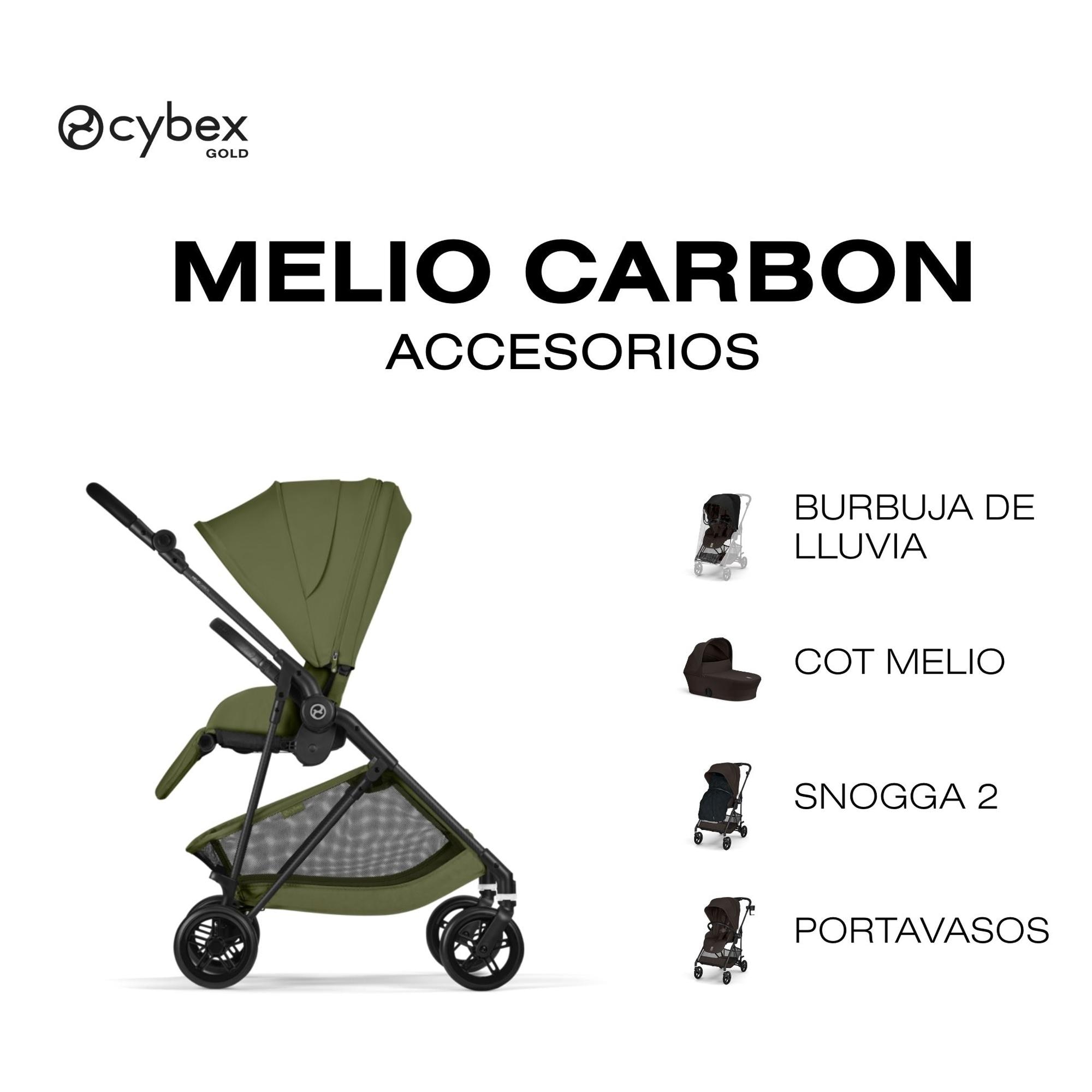 Imagen 10 de Silla de paseo CYBEX Melio Carbon - Kaki Kaki
