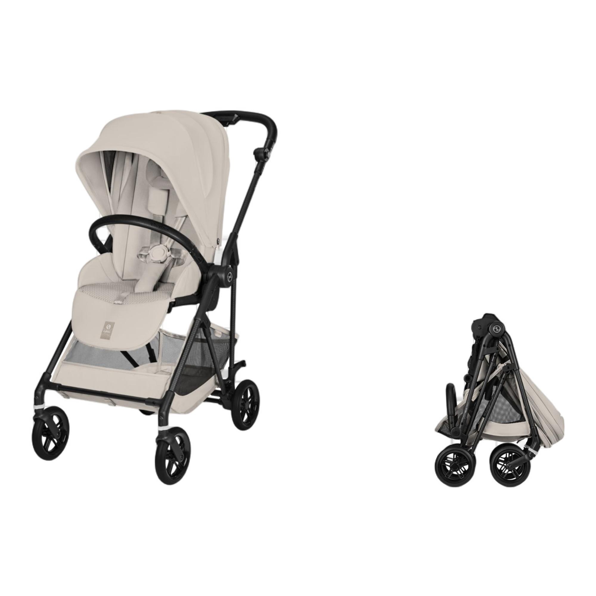 Carrinho de Passeio CYBEX Melio Carbon Pedra-9