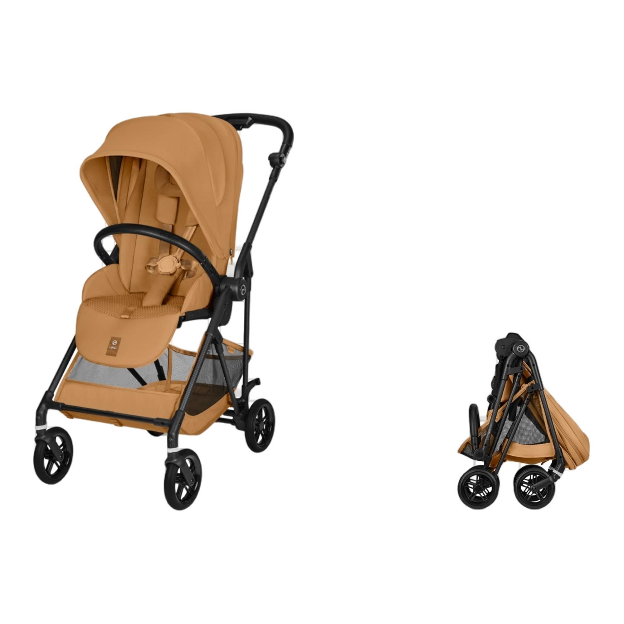 Imagen 9 de Silla de paseo CYBEX Melio Carbon - Mostaza Mostaza