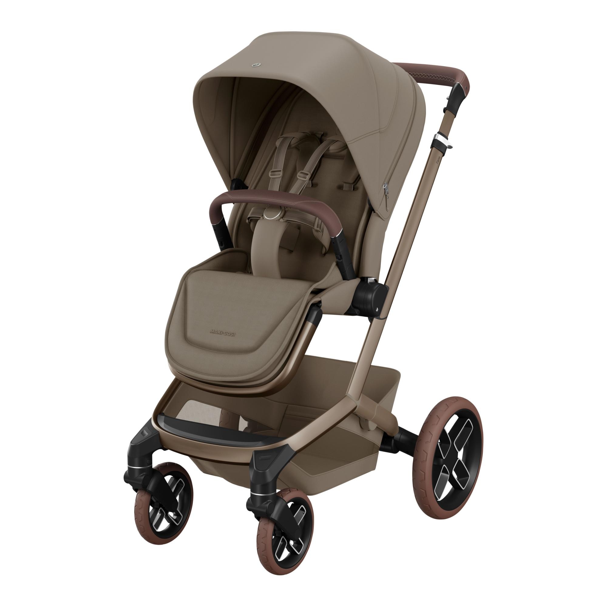 Silla de paseo Maxi-Cosi Fame , 0-22Kg, 0-4años - Marrón Marrón-1