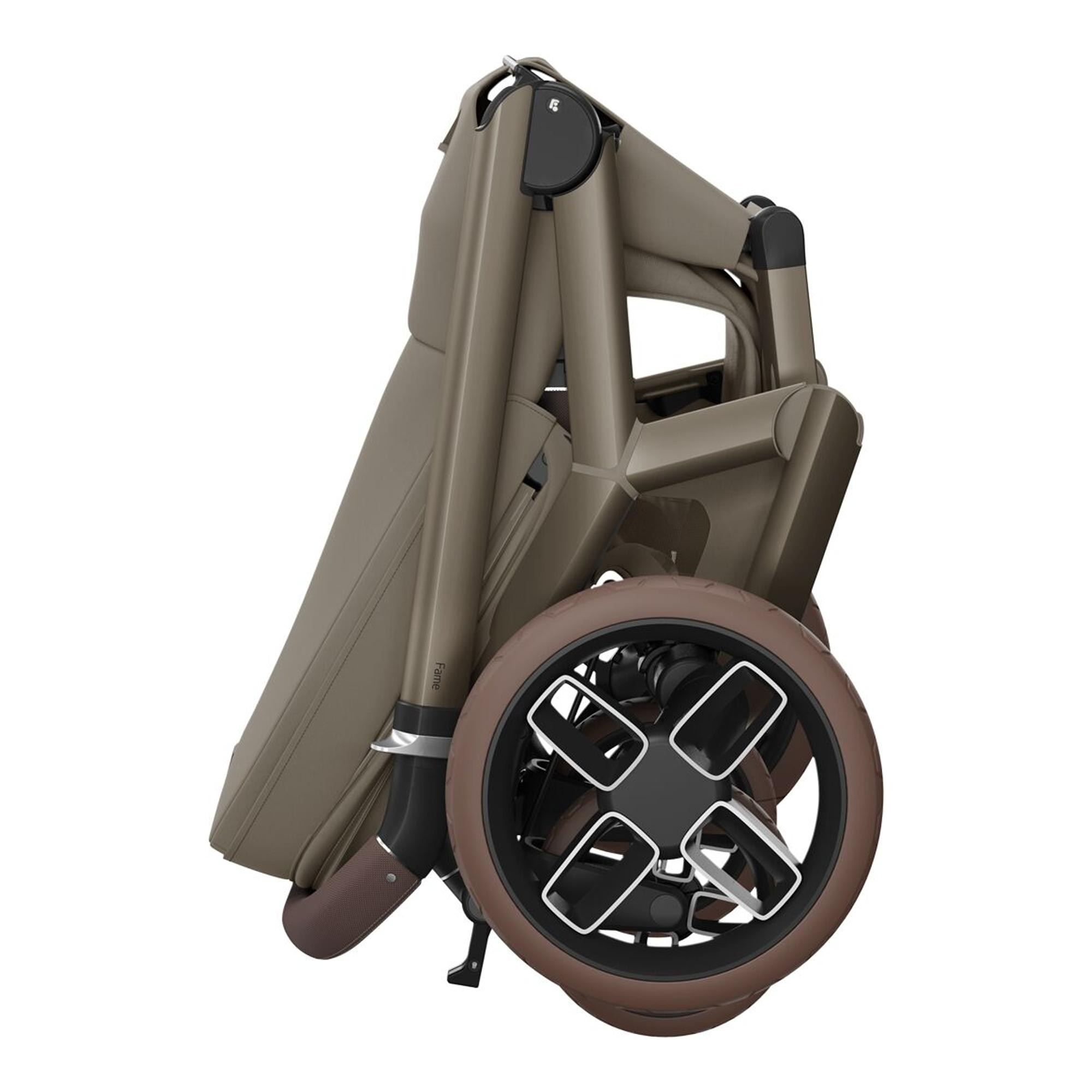 Silla de paseo Maxi-Cosi Fame , 0-22Kg, 0-4años - Marrón Marrón-4