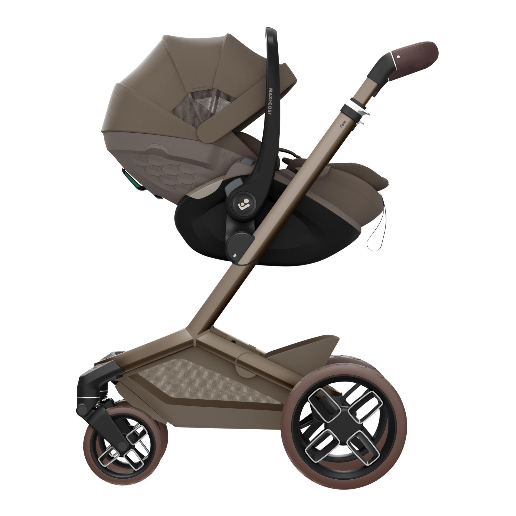 Silla de paseo Maxi-Cosi Fame , 0-22Kg, 0-4años - Marrón Marrón-6