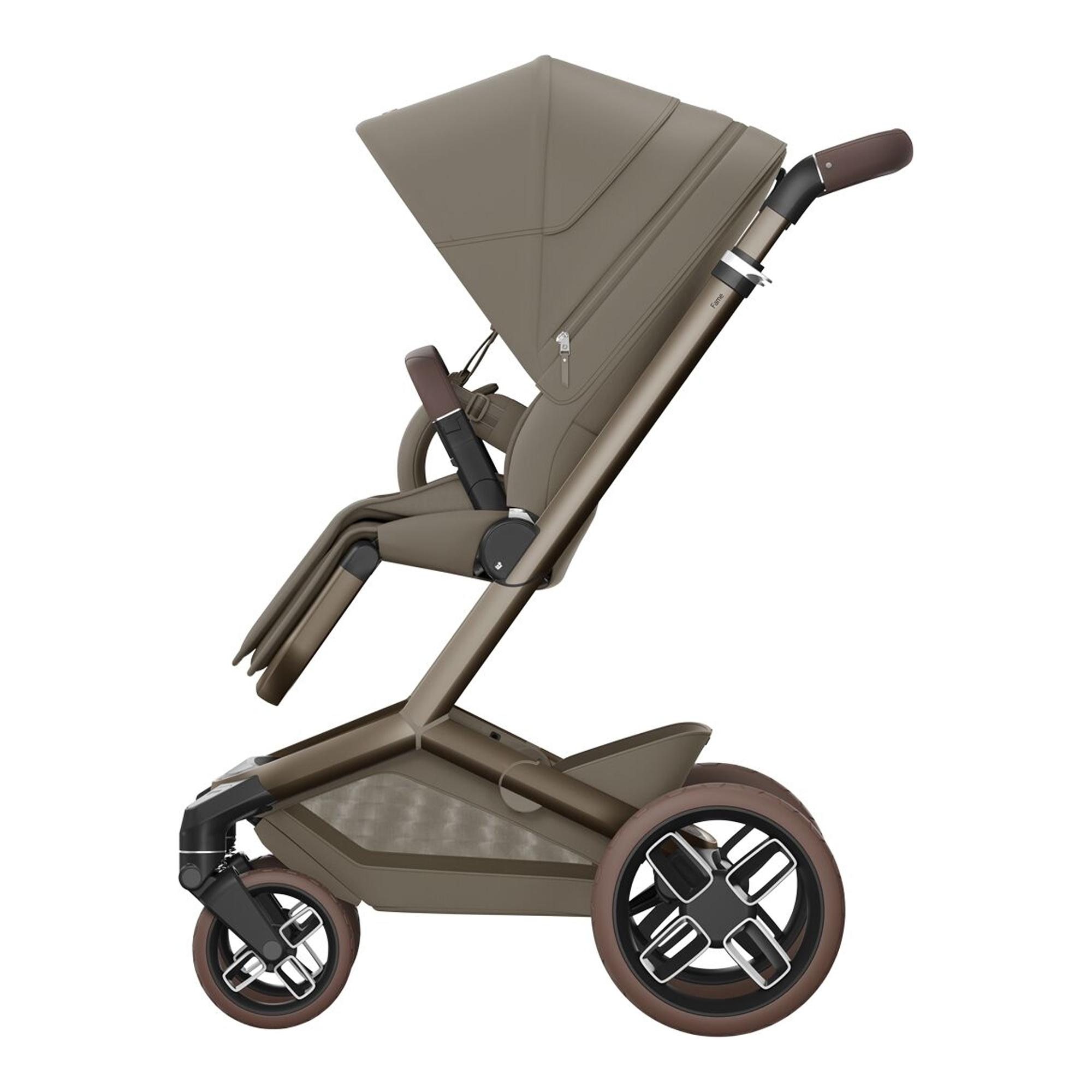 Silla de paseo Maxi-Cosi Fame , 0-22Kg, 0-4años - Marrón Marrón-7