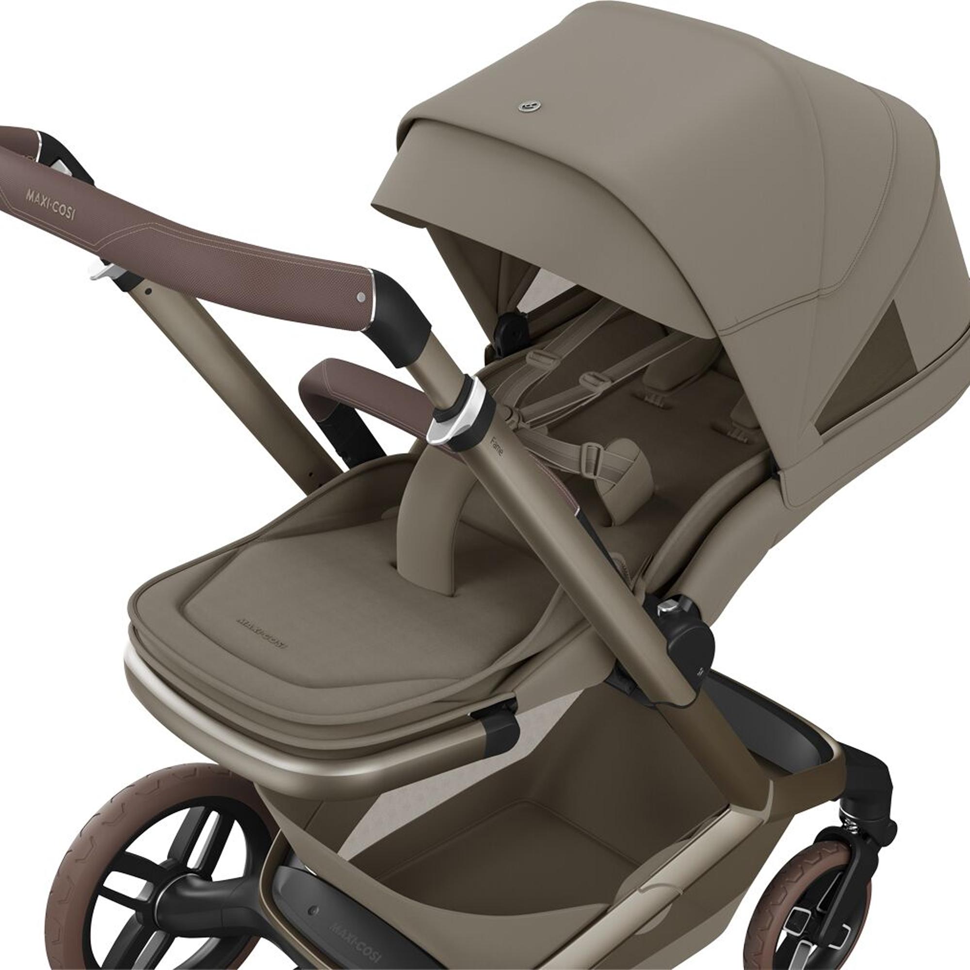Silla de paseo Maxi-Cosi Fame , 0-22Kg, 0-4años - Marrón Marrón-8