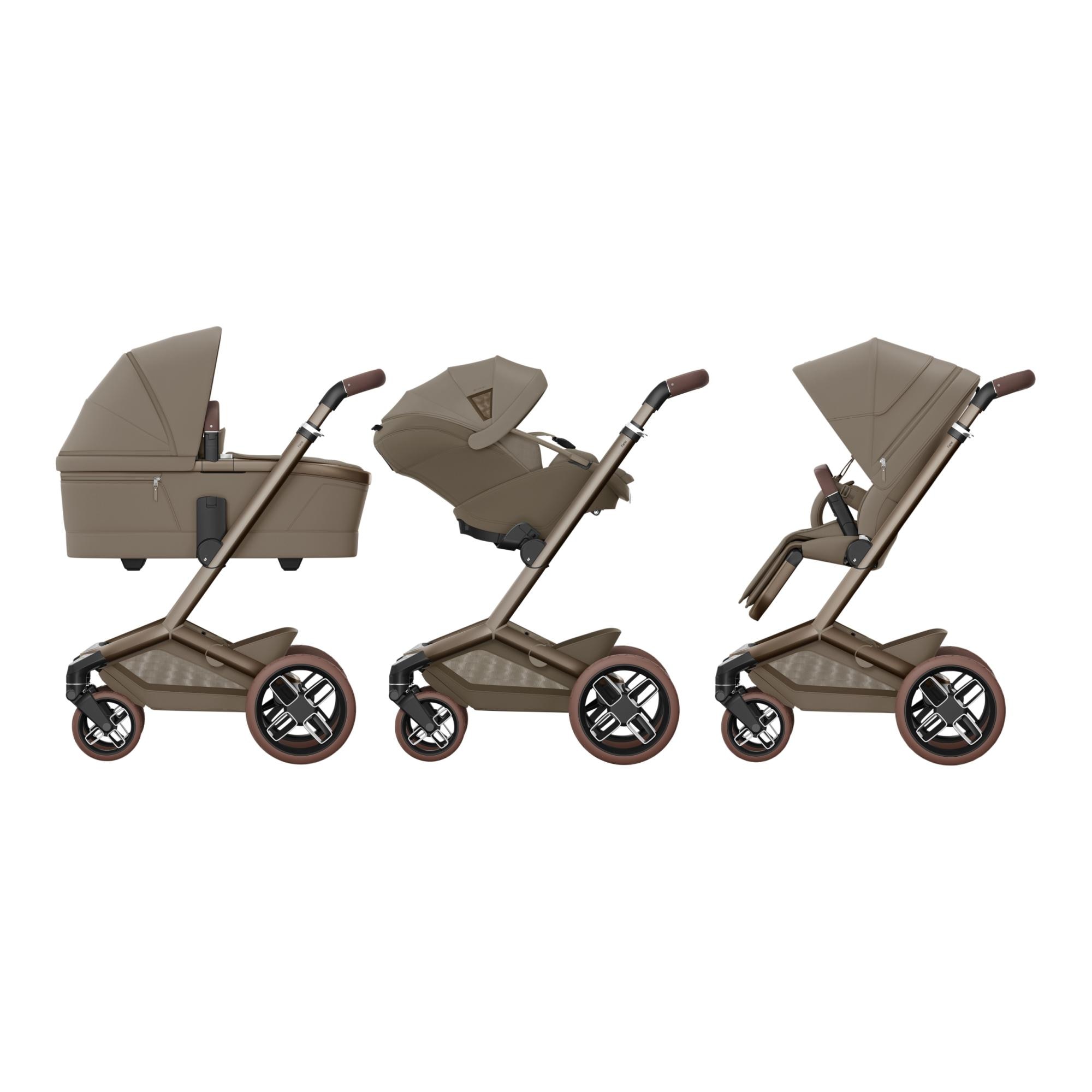 Silla de paseo Maxi-Cosi Fame , 0-22Kg, 0-4años - Marrón Marrón-11