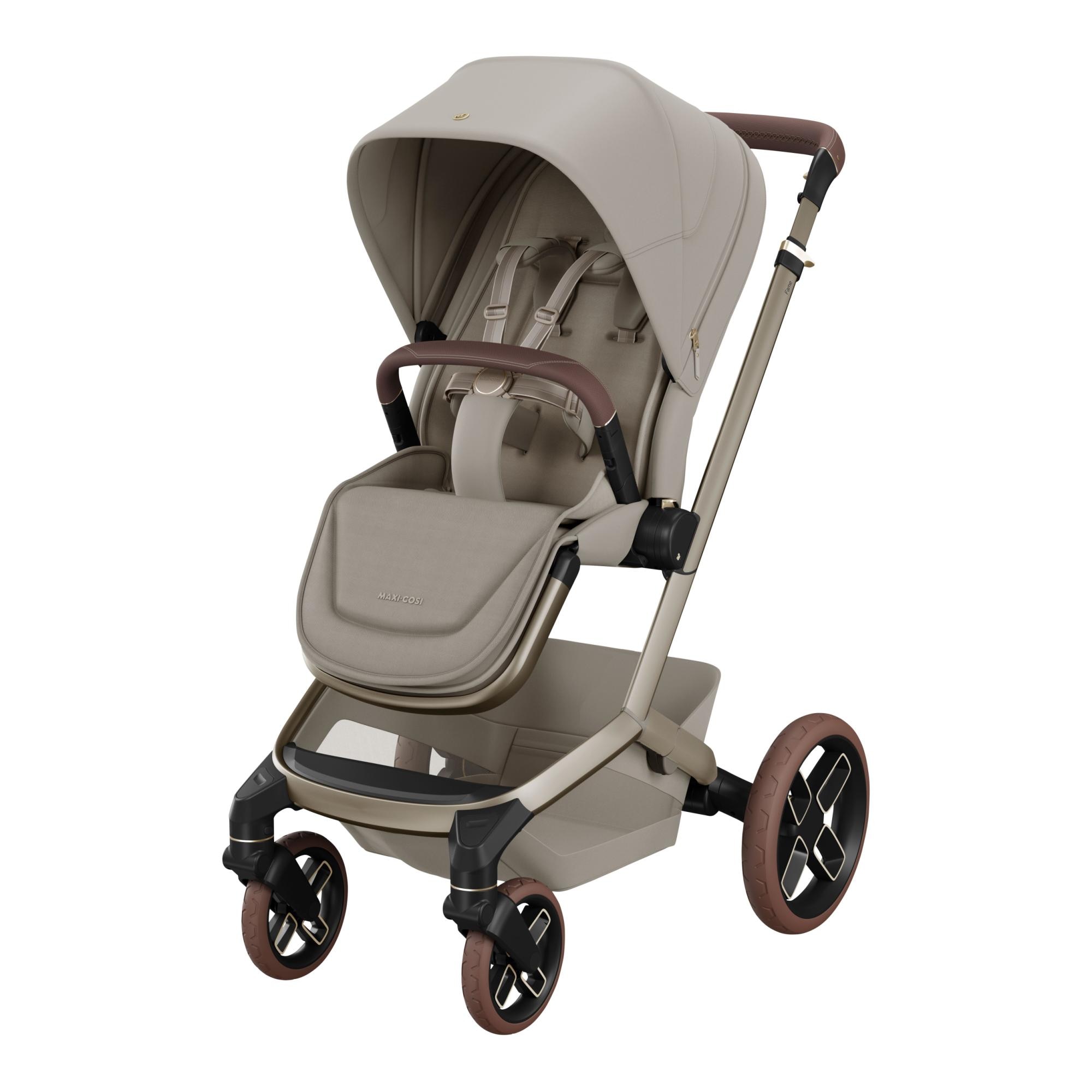 Silla de paseo Maxi-Cosi Fame , 0-22Kg, 0-4años - Piedra Piedra-1