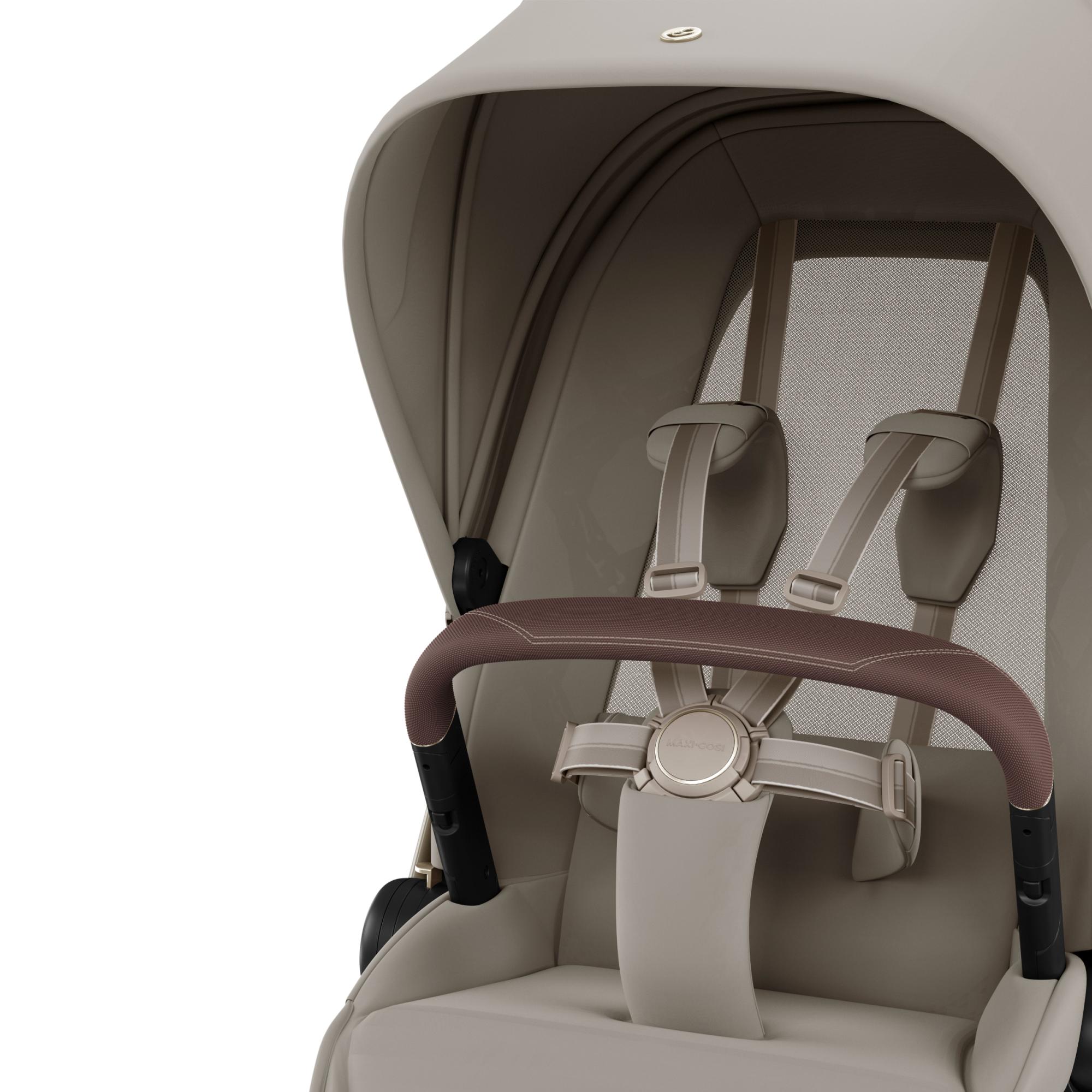 Silla de paseo Maxi-Cosi Fame , 0-22Kg, 0-4años - Piedra Piedra-3