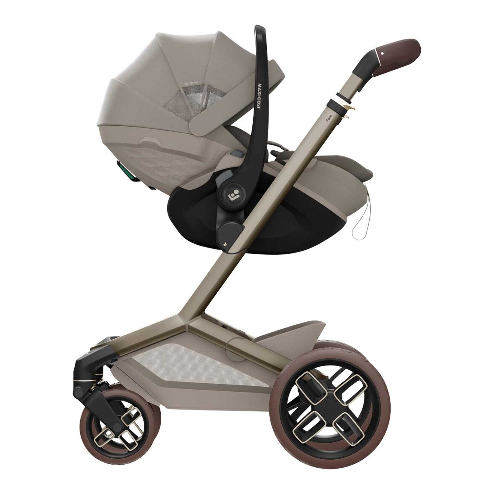 Silla de paseo Maxi-Cosi Fame , 0-22Kg, 0-4años - Piedra Piedra-6