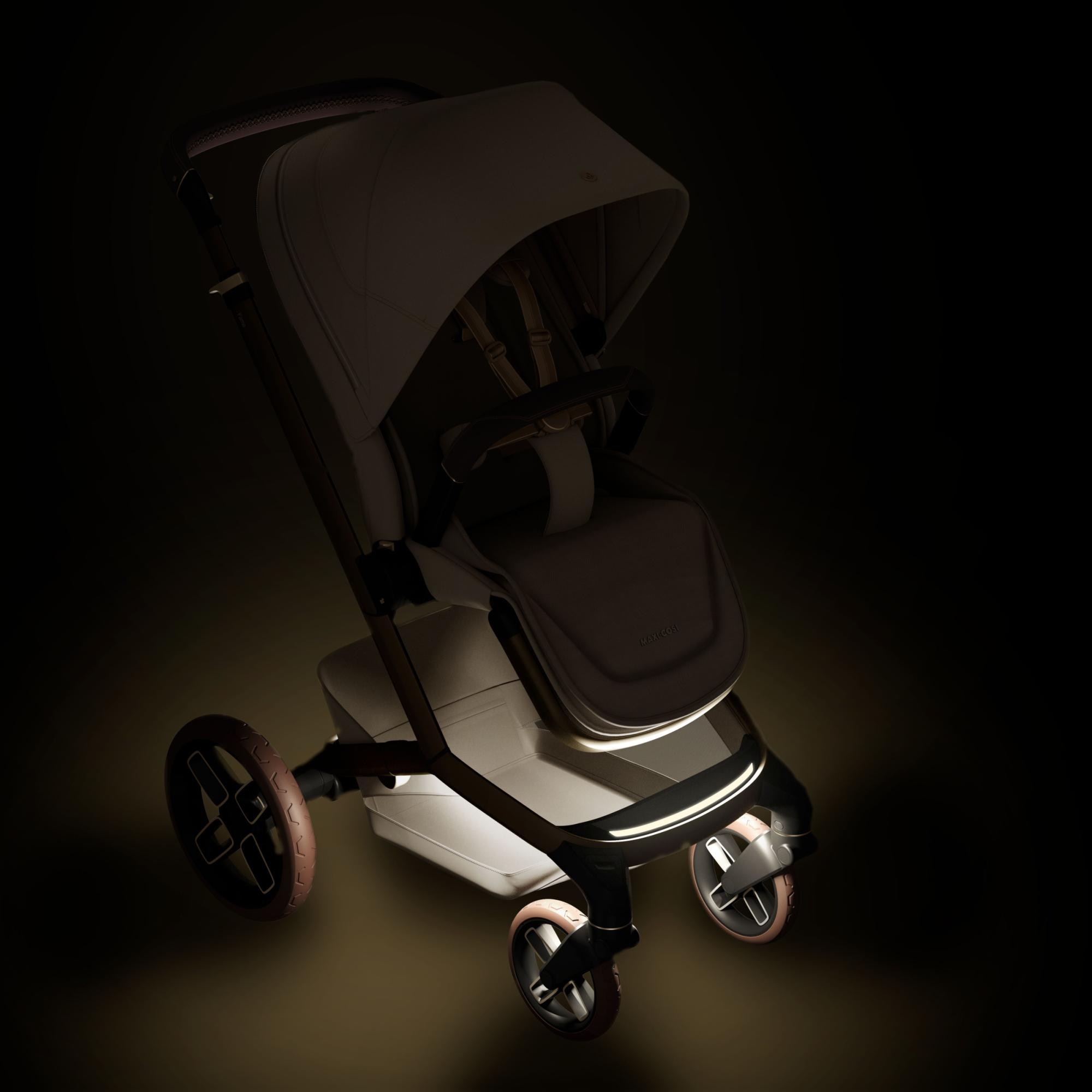 Silla de paseo Maxi-Cosi Fame , 0-22Kg, 0-4años - Piedra Piedra-9