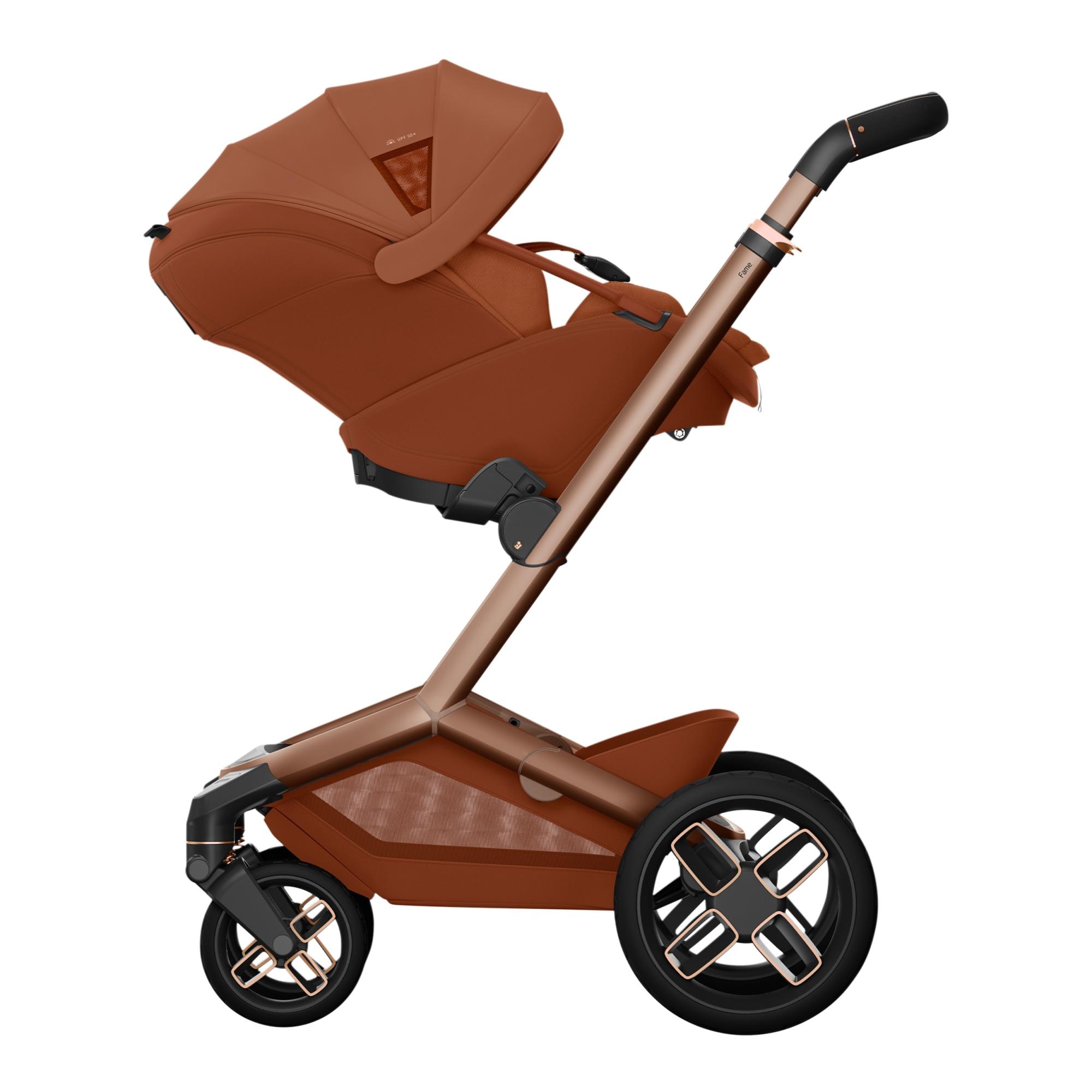 Silla de paseo Maxi-Cosi Fame , 0-22Kg, 0-4años - Teja Teja-5