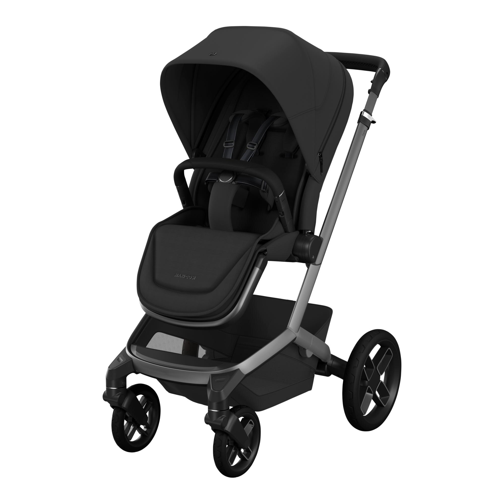 Silla de paseo Maxi-Cosi Fame , 0-22Kg, 0-4años - Negro Negro-1