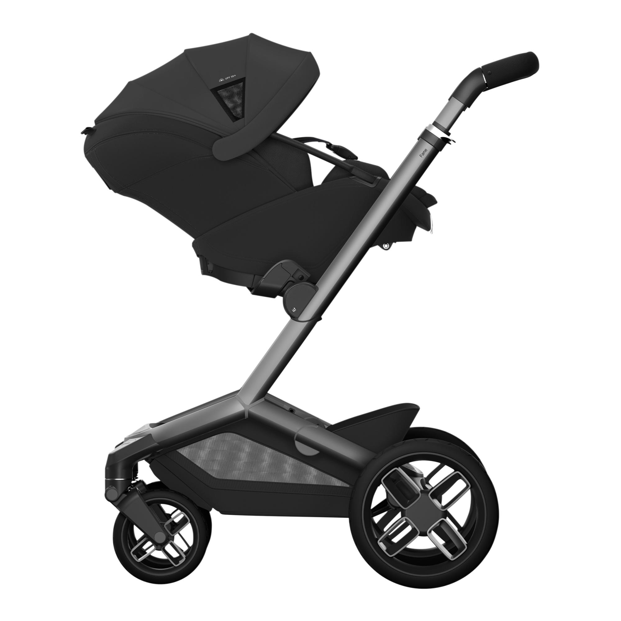 Silla de paseo Maxi-Cosi Fame , 0-22Kg, 0-4años - Negro Negro-5