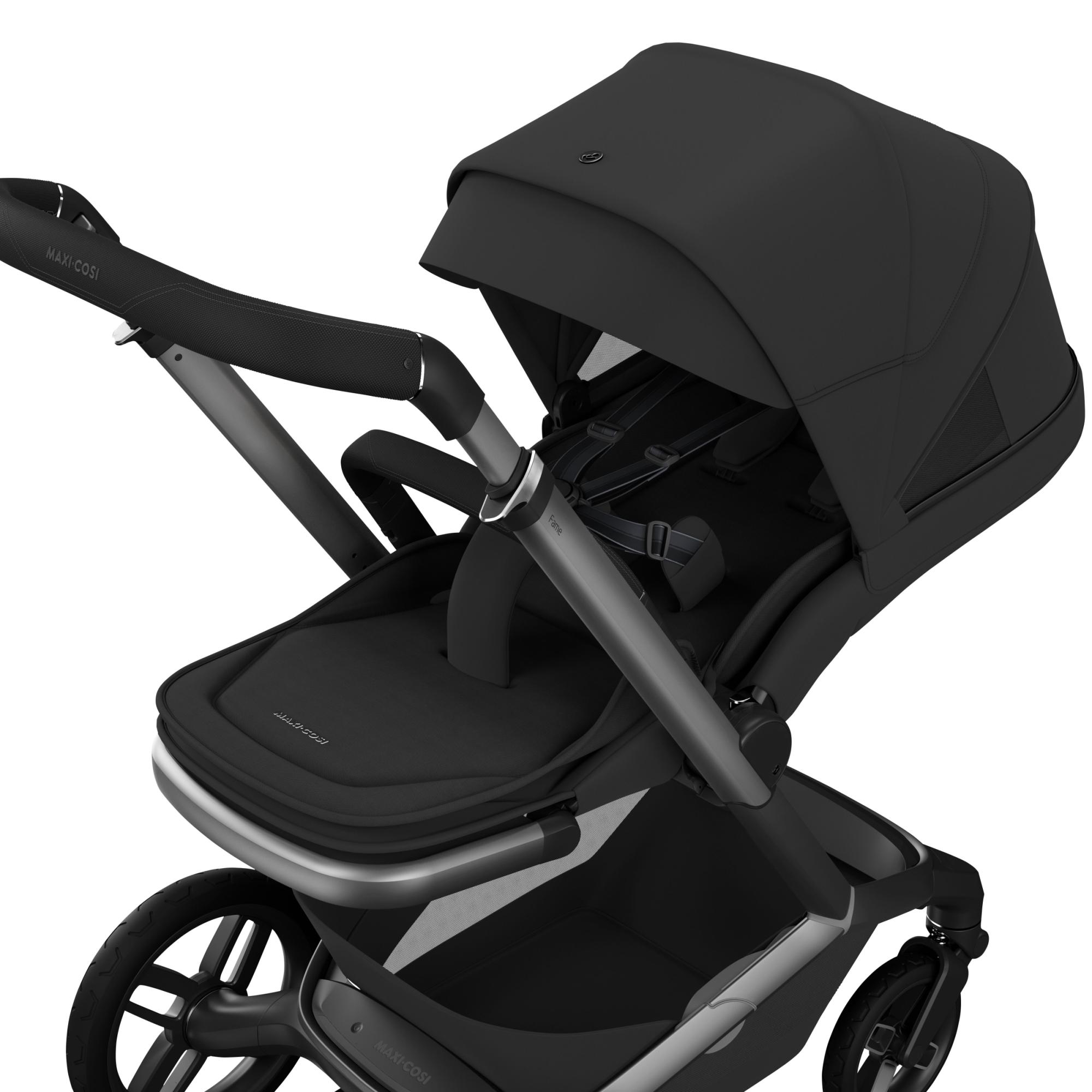 Silla de paseo Maxi-Cosi Fame , 0-22Kg, 0-4años - Negro Negro-8