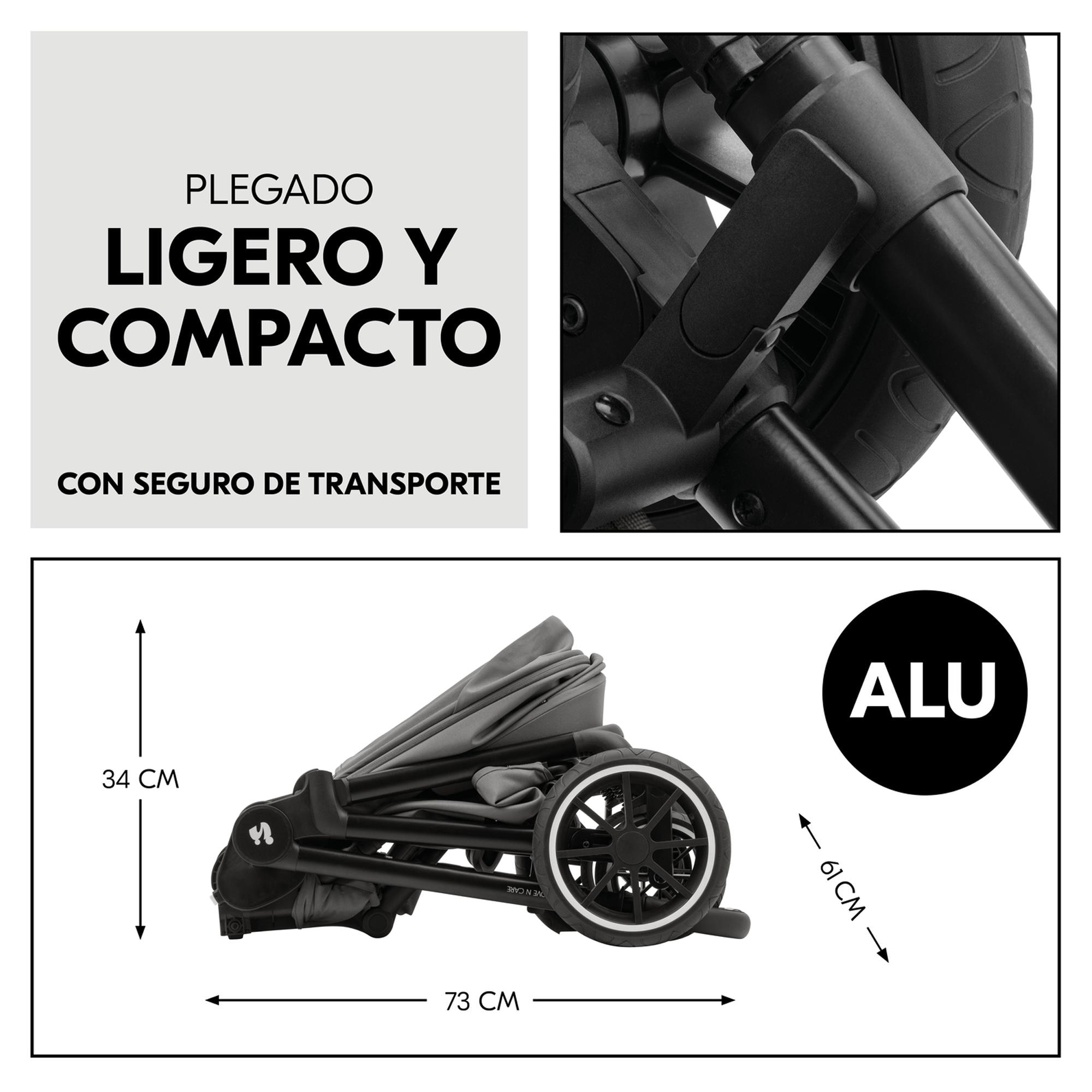 Conjunto de Carrinho de Passeio Move N Care Cinzento-escuro-10