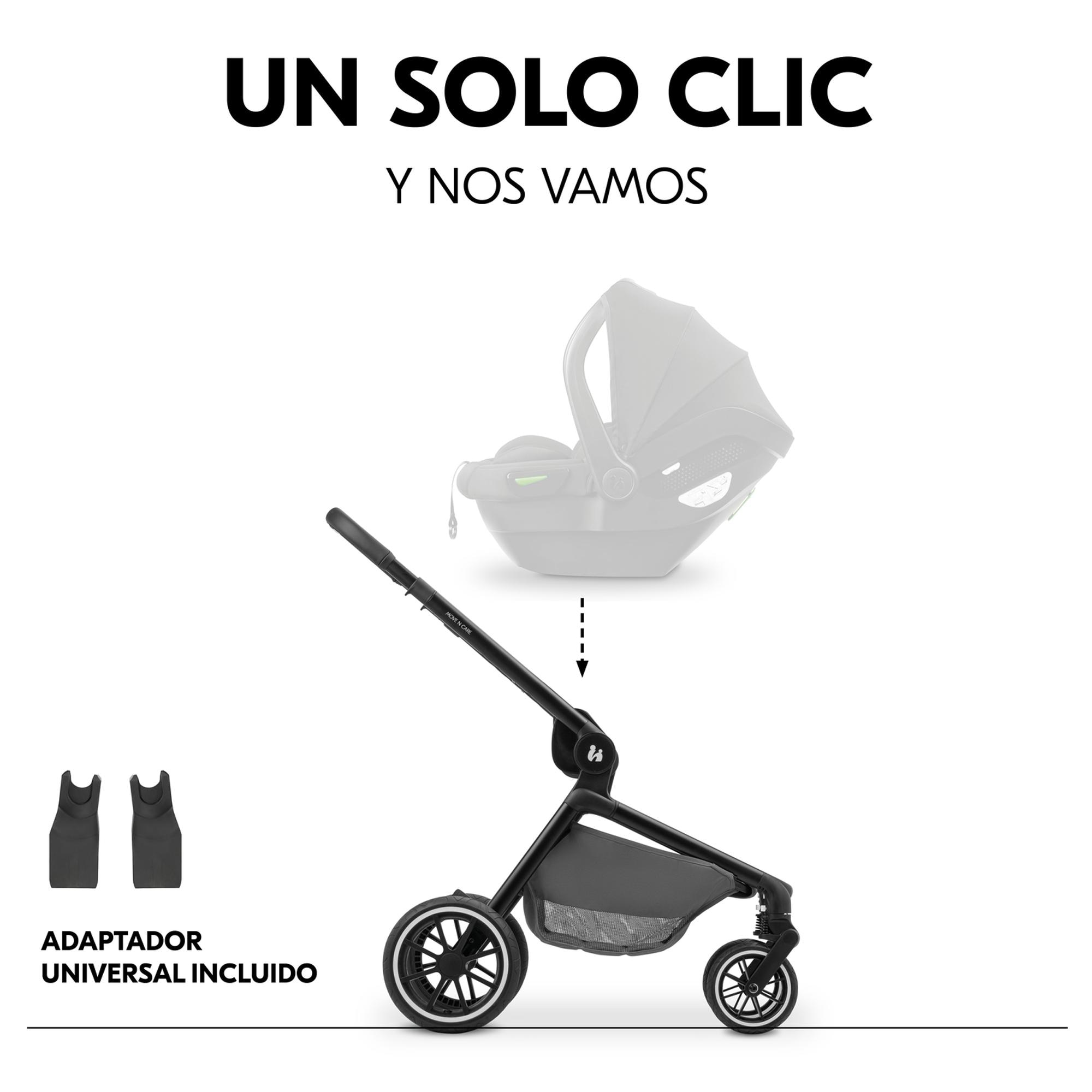 Conjunto de Carrinho de Passeio Move N Care Cinzento-escuro-12