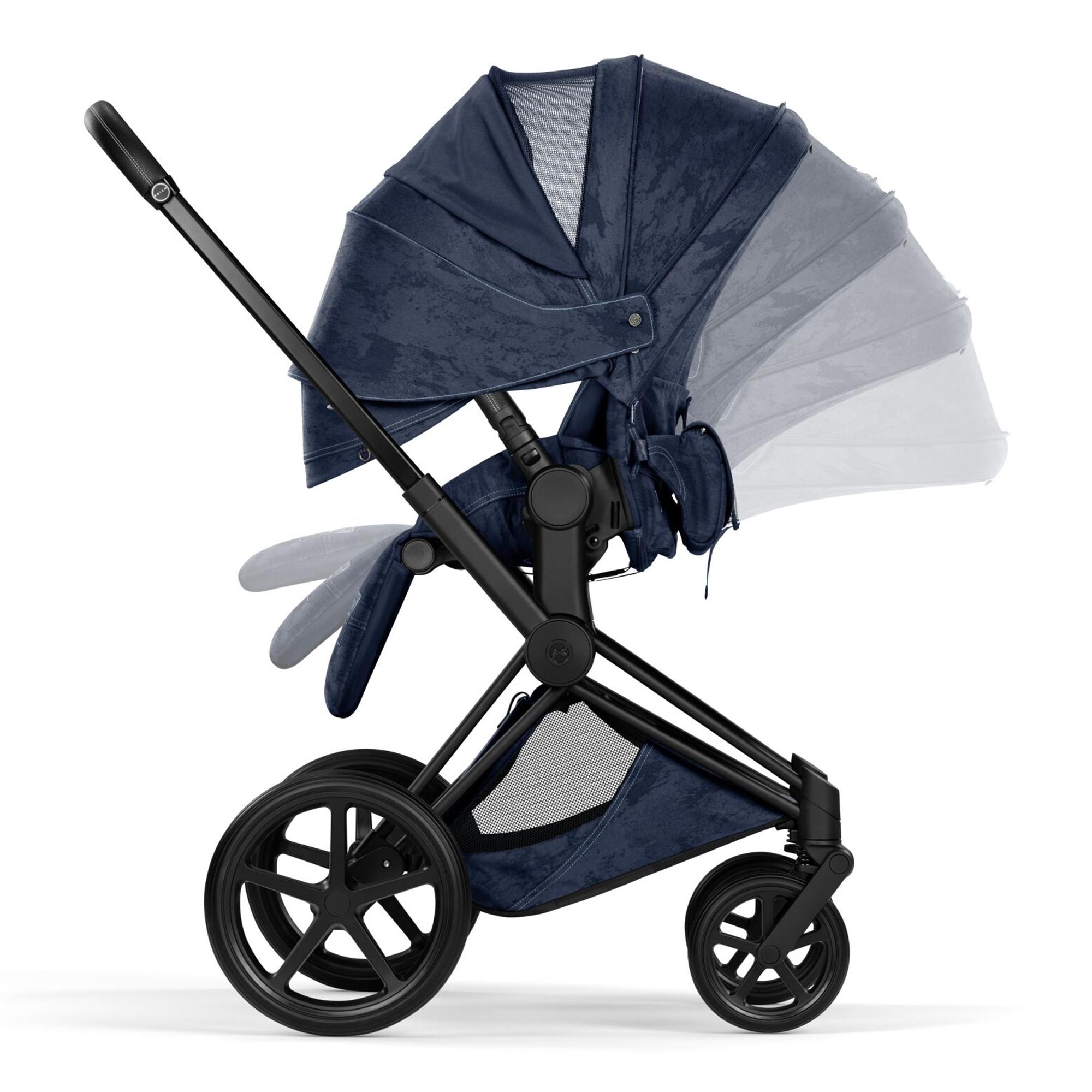 Carrinho de Passeio CYBEX PRIAM Rebellious Luxury Denim-4