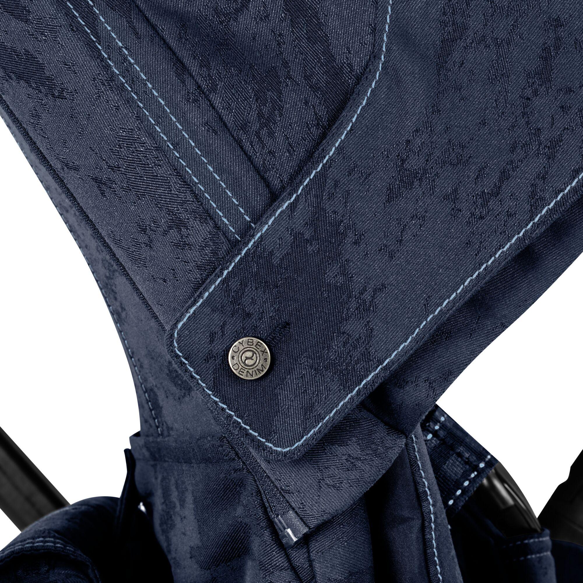 Carrinho de Passeio CYBEX PRIAM Rebellious Luxury Denim-6