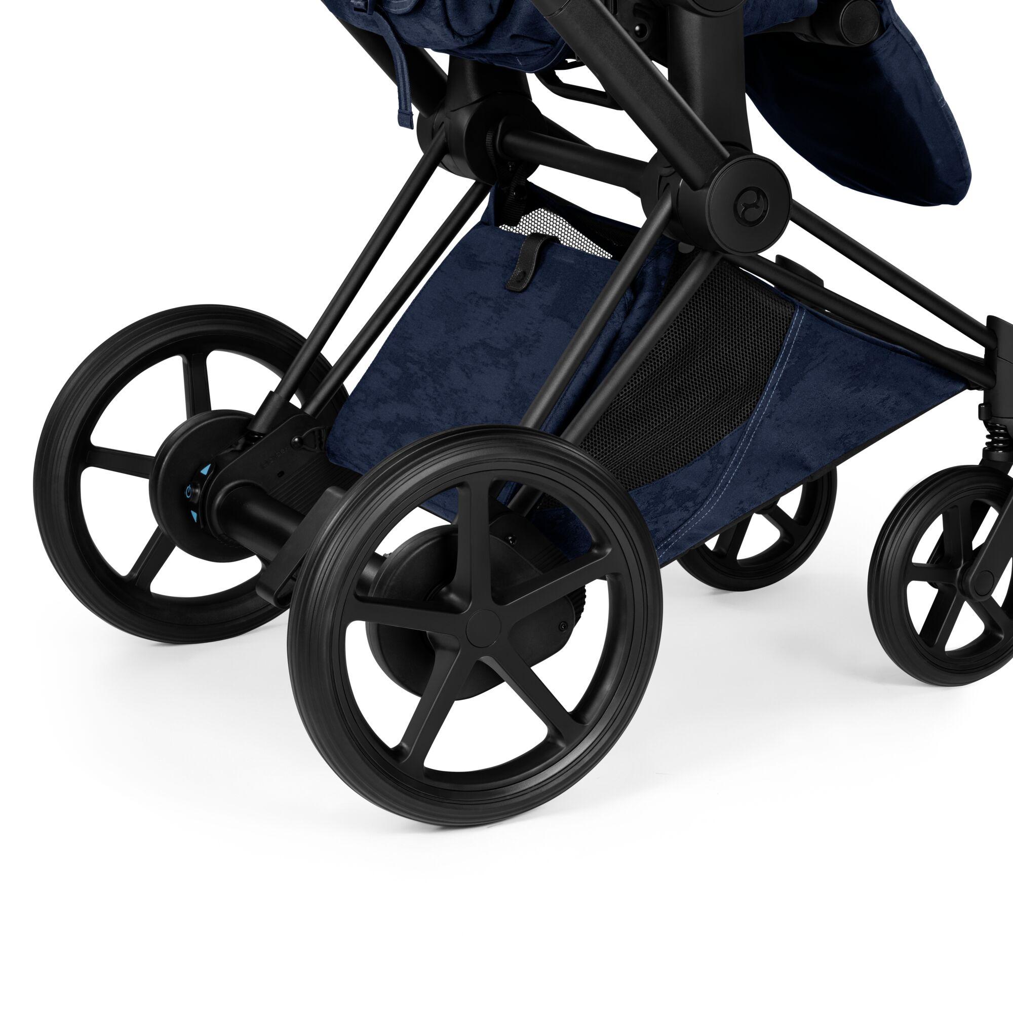 Carrinho de Passeio CYBEX e-PRIAM Rebellious Luxury Denim-9