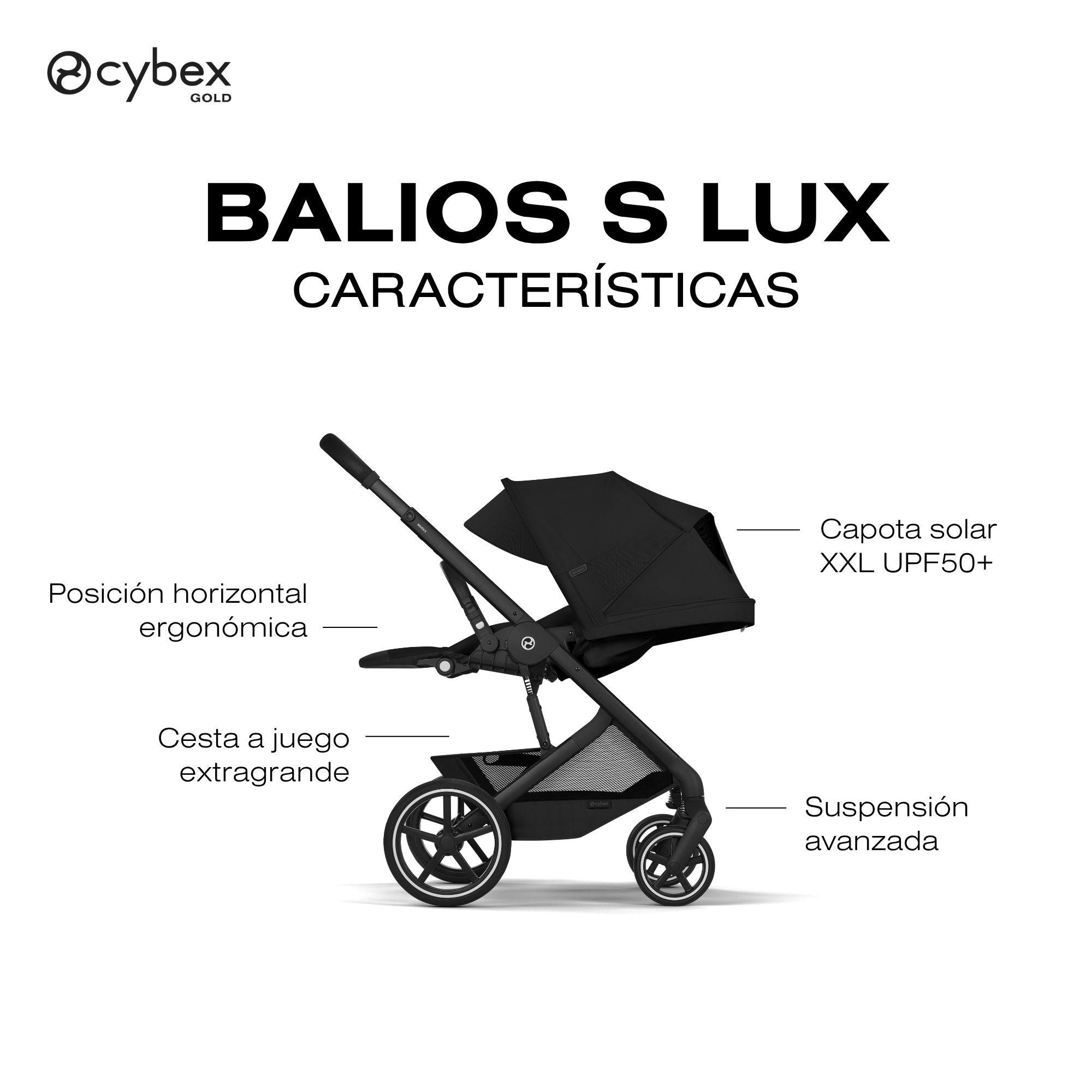Carrinho de Passeio Balios S Lux Preto-6