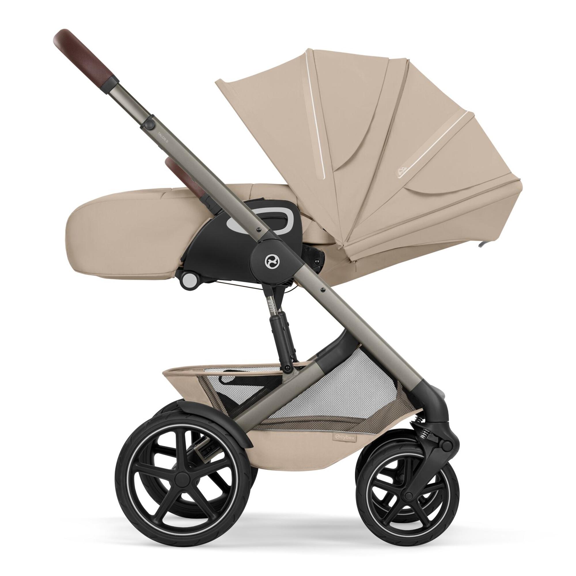 Carrinho de Passeio Talos S Lux Bege-3