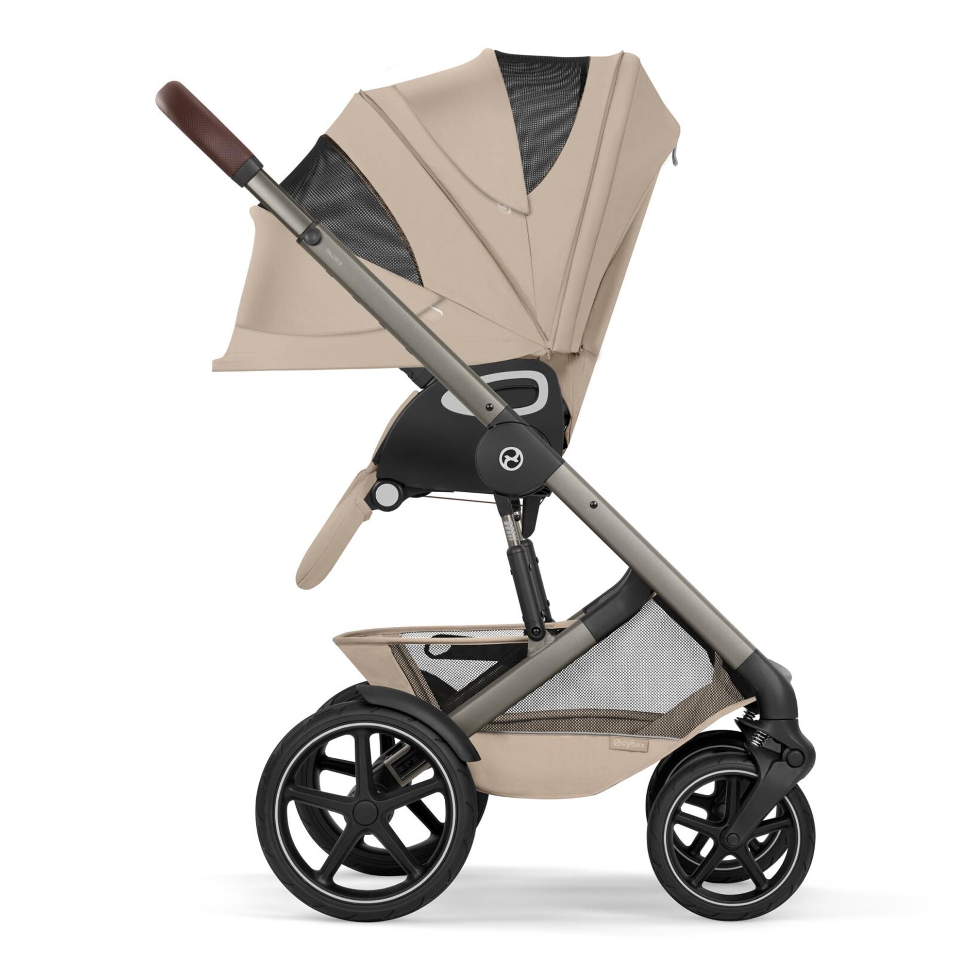 Carrinho de Passeio Talos S Lux Bege-4