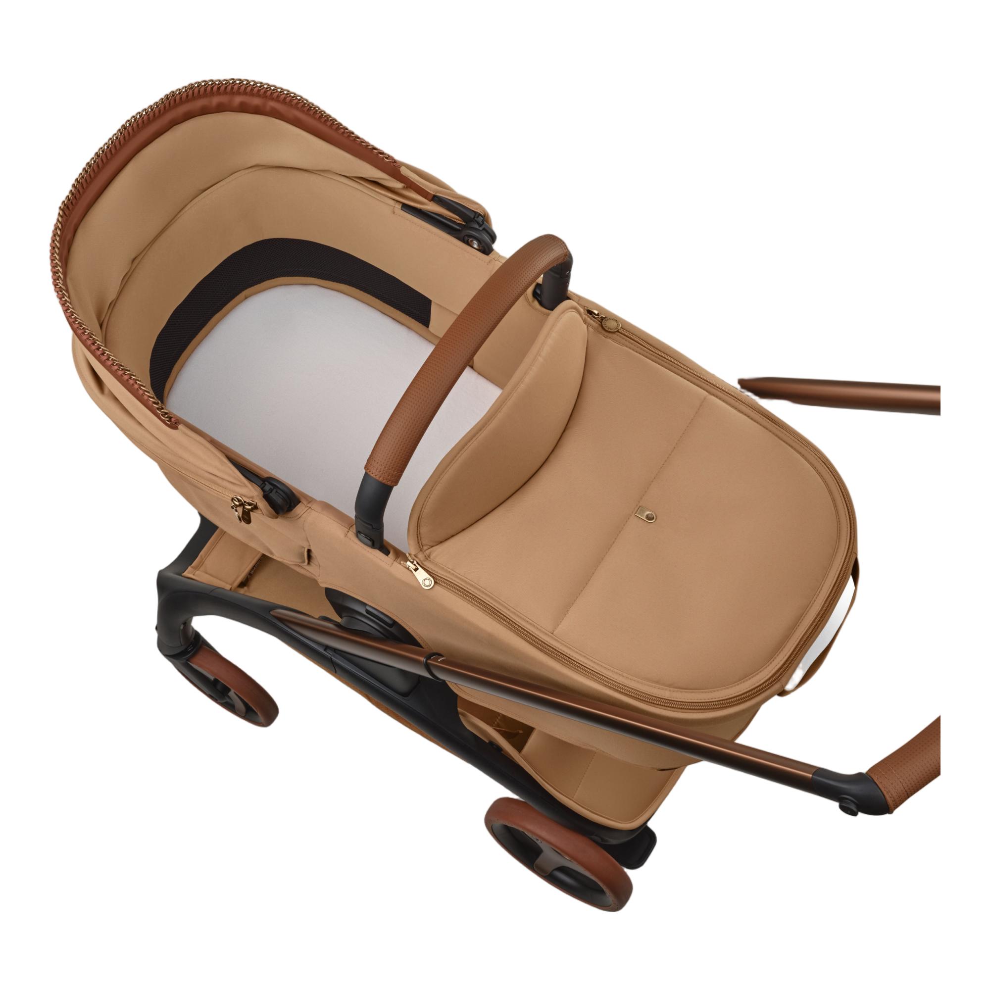 Carrinho compacto 2 em 1 X Stella McCartney Dragonfly Plus - Tobacco Brown Castanho-2